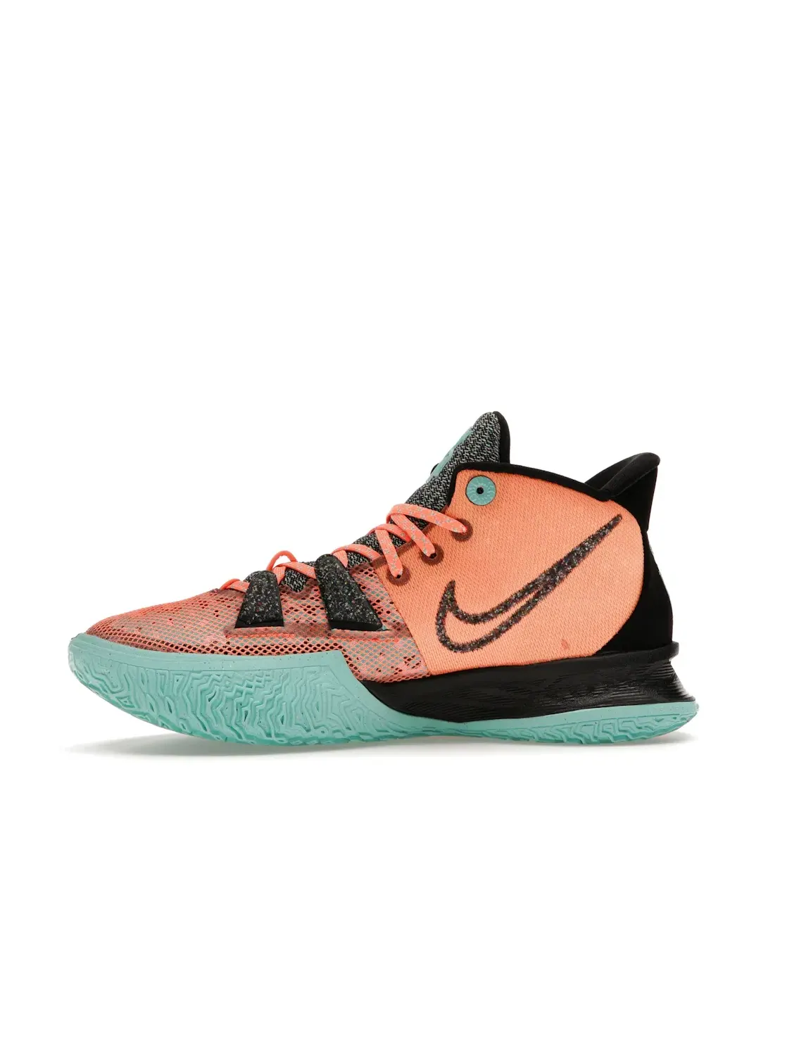 Мужские кроссовки с принтом Nike Kyrie 7 Play for the Future Nike — изображение 3 из 4, оранжевый//черный
