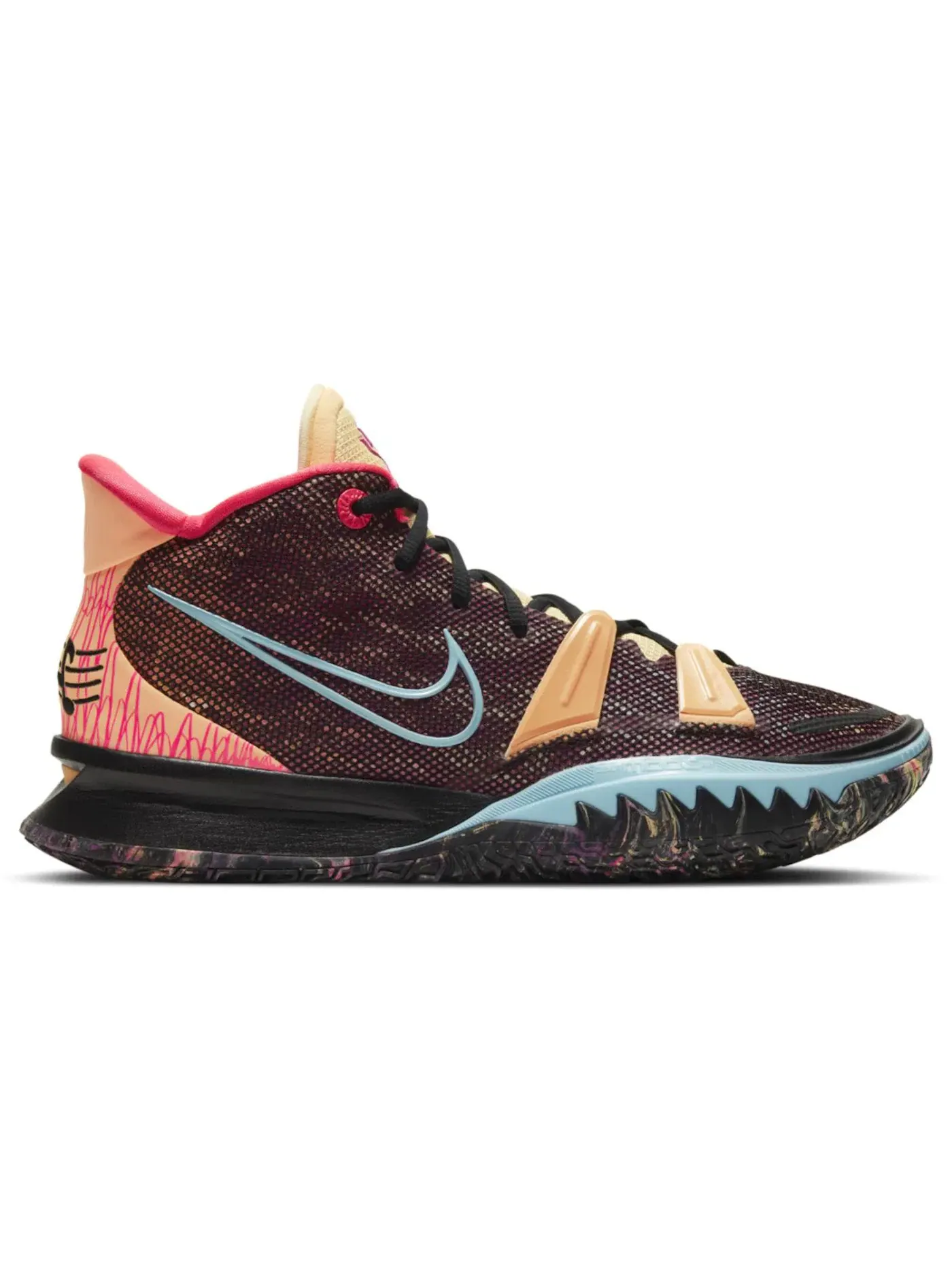 Мужские кроссовки для баскетбола Nike Kyrie 7 — изображение 1 из 1, черный