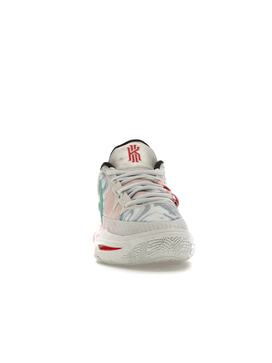 Мужские кроссовки для баскетбола с дизайном Nike Kyrie 8 Nike — изображение 2 из 4, белый/оранжевый/красный