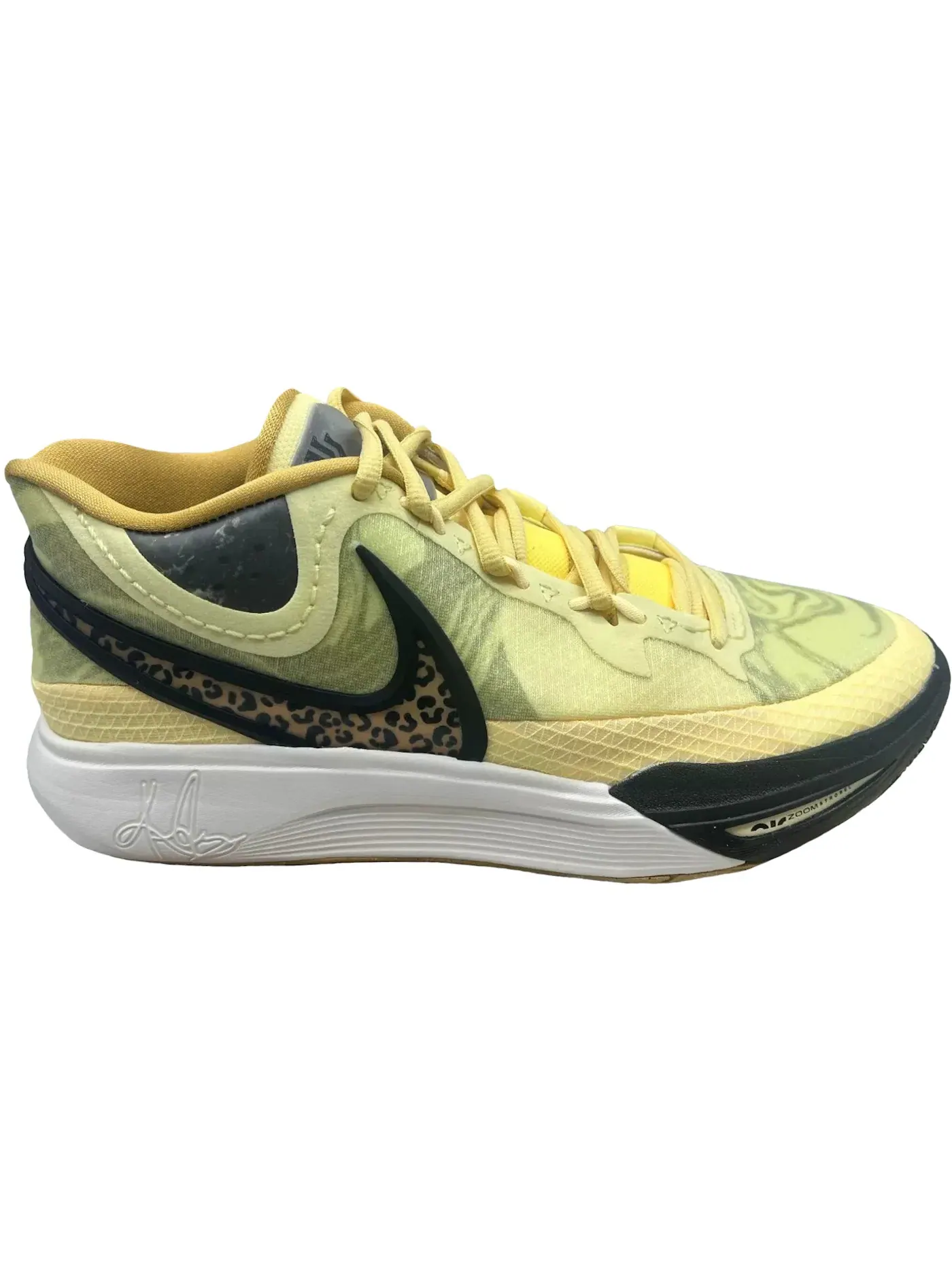 Мужские кроссовки для баскетбола Nike Kyrie 8 — изображение 1 из 1, черный/золотистый