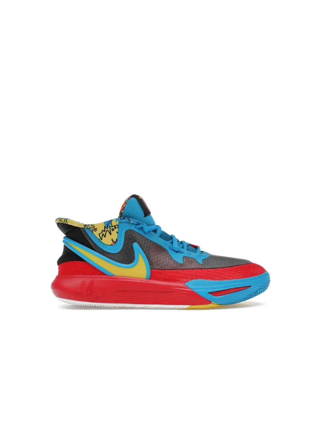 Детские кроссовки для баскетбола Nike Kyrie 8 GO SE — изображение 1 из 4, черный/синий/желтый