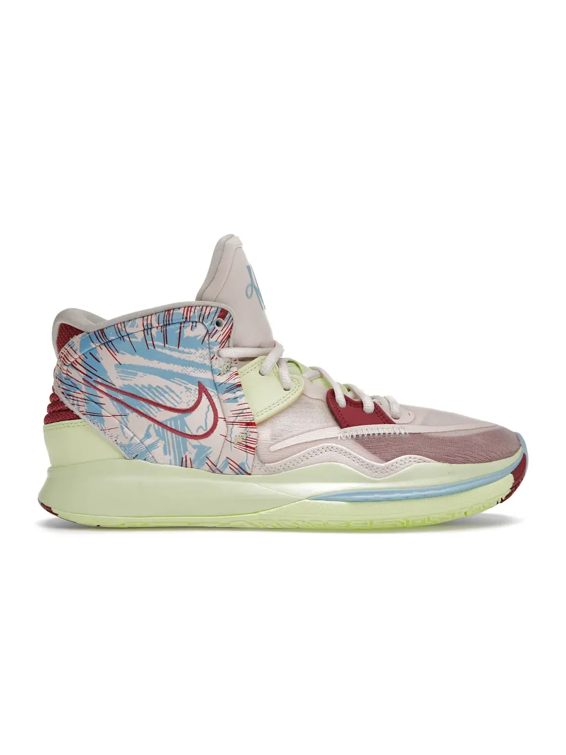 Мужские кроссовки для баскетбола Nike Kyrie Infinity — изображение 1 из 4, светлый розовый/---синий