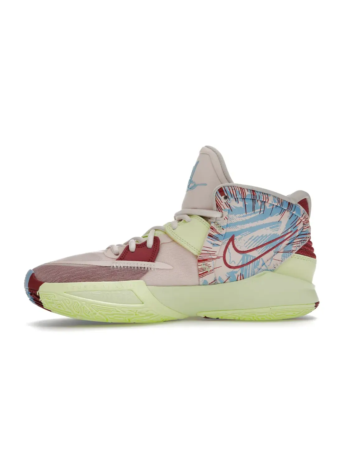 Мужские кроссовки для баскетбола Nike Kyrie Infinity — изображение 3 из 4, светлый розовый/---синий