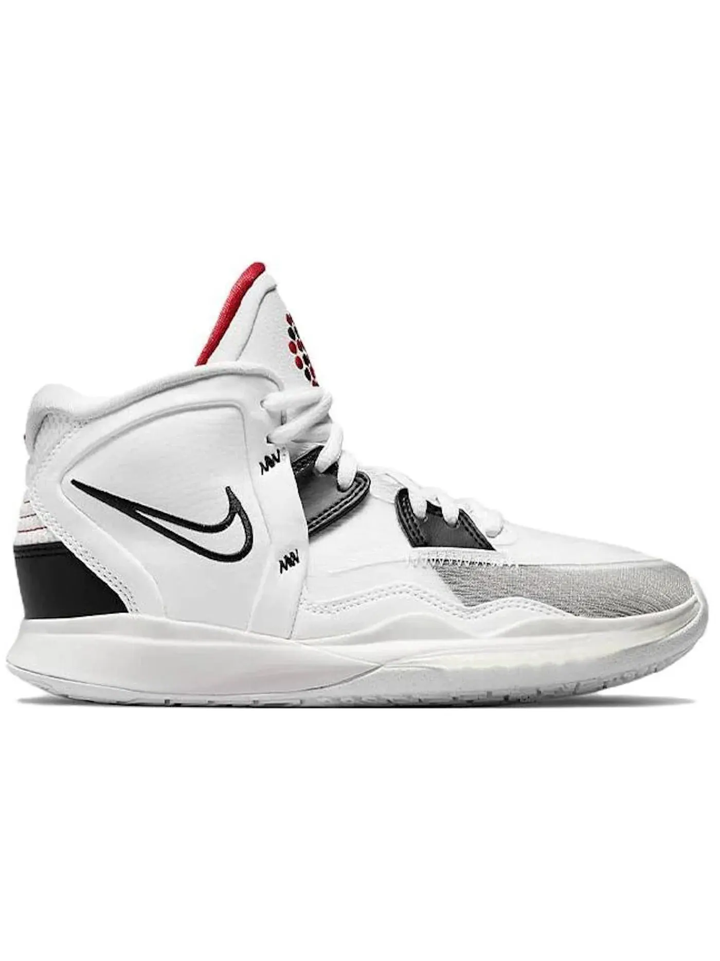 Детские кроссовки баскетбольные Nike Kyrie Infinity — изображение 1 из 1, белый/черный/красный