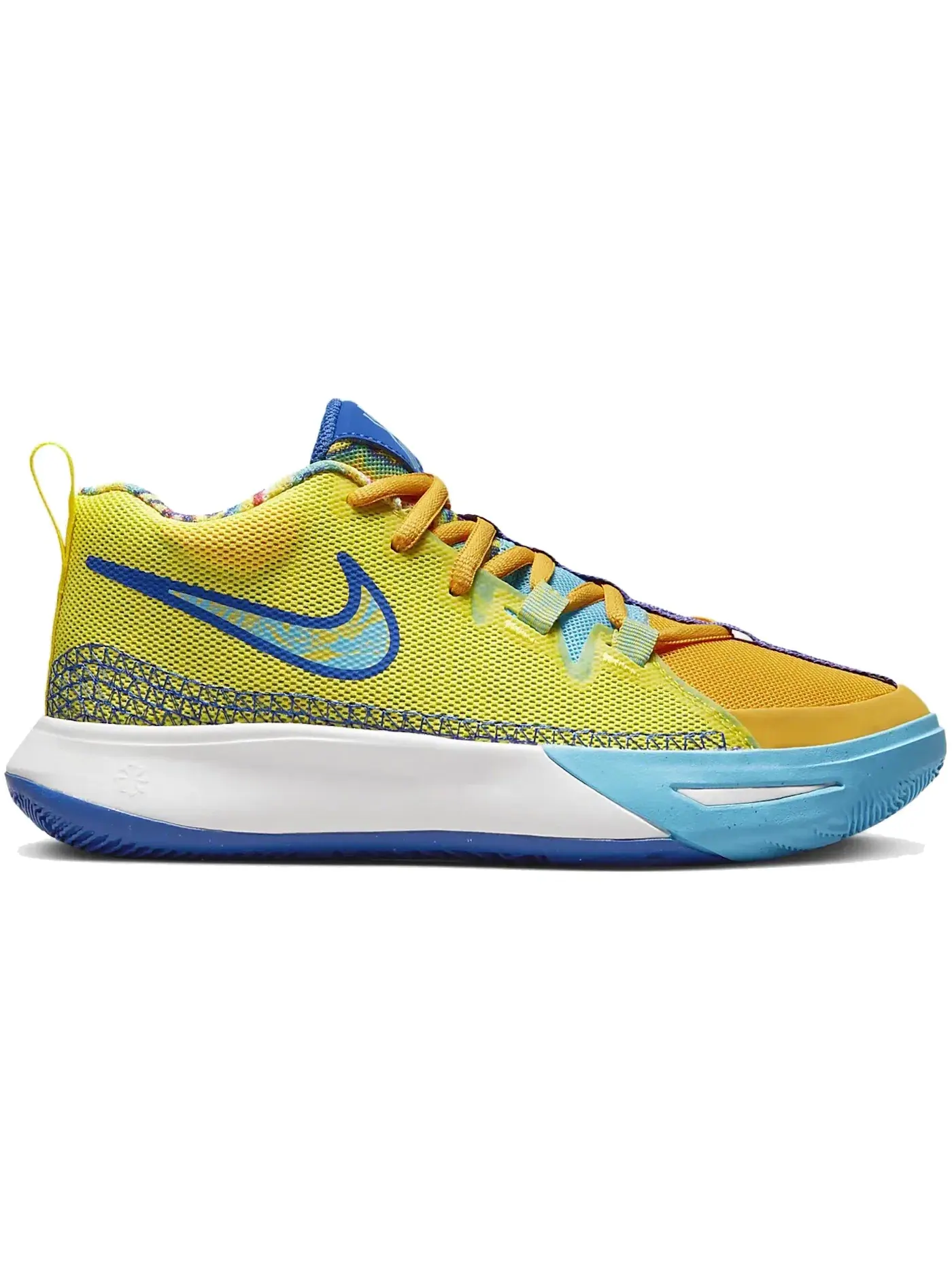 Детские кроссовки баскетбольные Nike Kyrie Flytrap 6 Nike — изображение 1 из 1, золотистый синий желтый