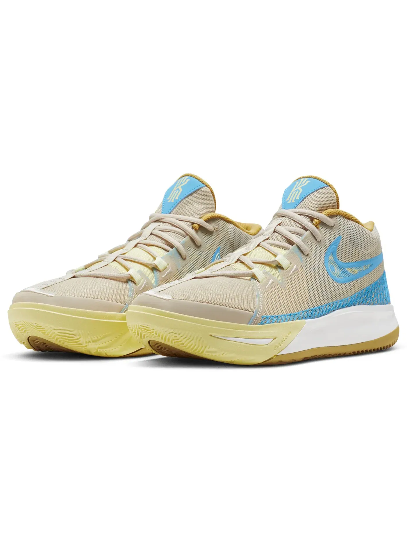 Мужские кроссовки для баскетбола Nike Kyrie Flytrap 6 Nike — изображение 2 из 3, синий--золотистый