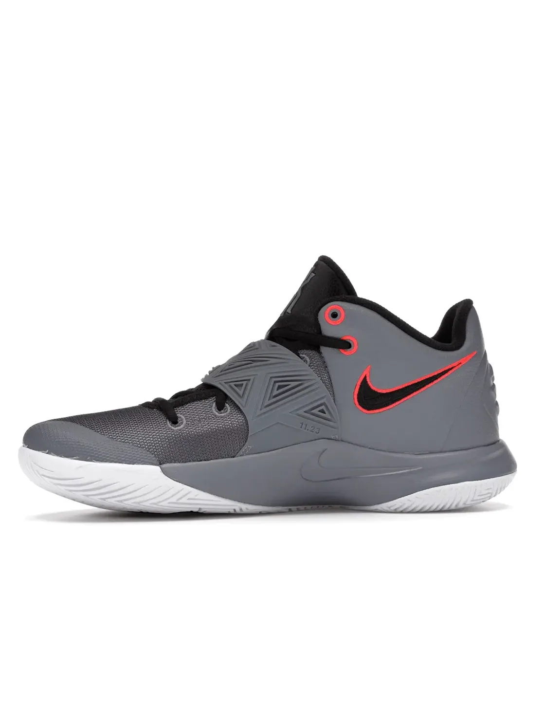 Мужские кроссовки для баскетбола Nike Kyrie Flytrap III Nike — изображение 3 из 3, серый/яркий-белый-черный