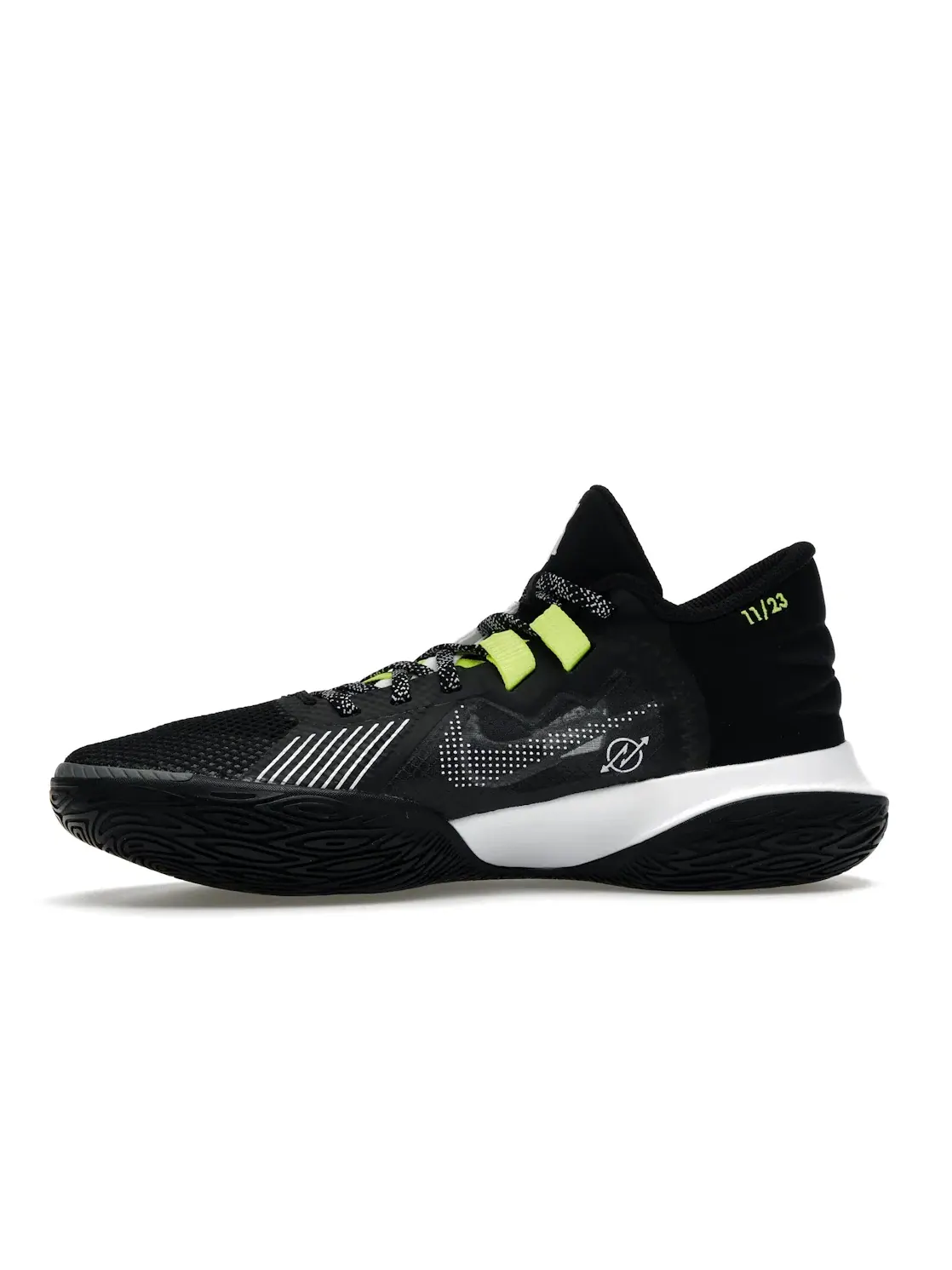 Мужские кроссовки для баскетбола с амортизацией Nike Kyrie Flytrap V Nike — изображение 3 из 4, черный//серый/белый