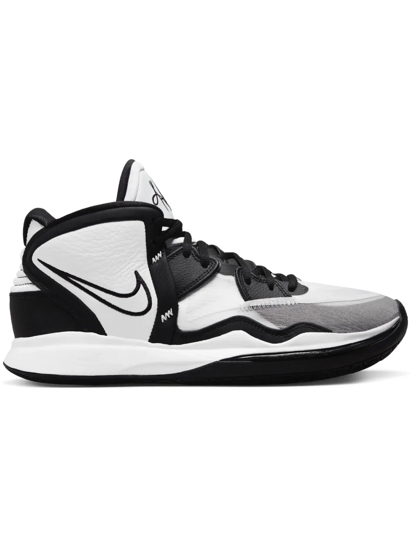 Мужские кроссовки для баскетбола с высокой посадкой Nike Kyrie Infinity TB — изображение 1 из 1, белый/белый/черный