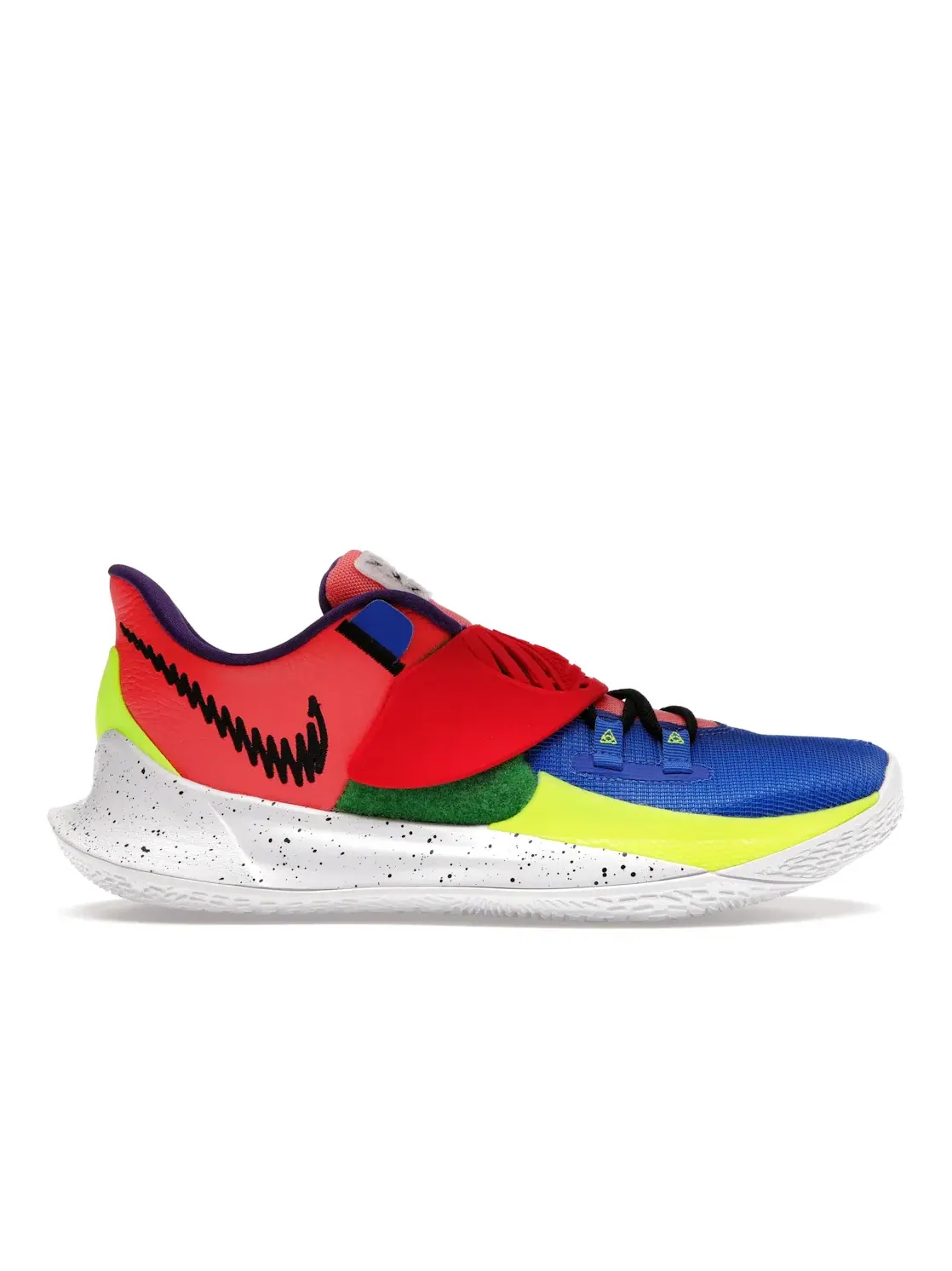Мужские кроссовки с дизайном Nike Kyrie Low 3 Nike — изображение 1 из 4, белый-черный