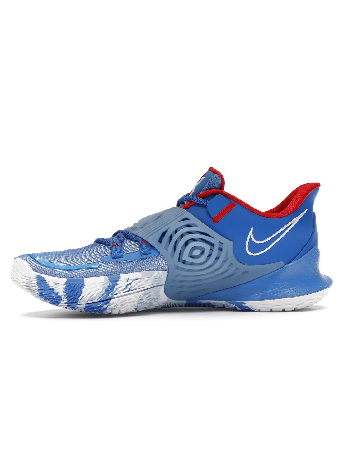 Мужские кроссовки для баскетбола Nike Kyrie Low 3 — изображение 3 из 4, синий/белый