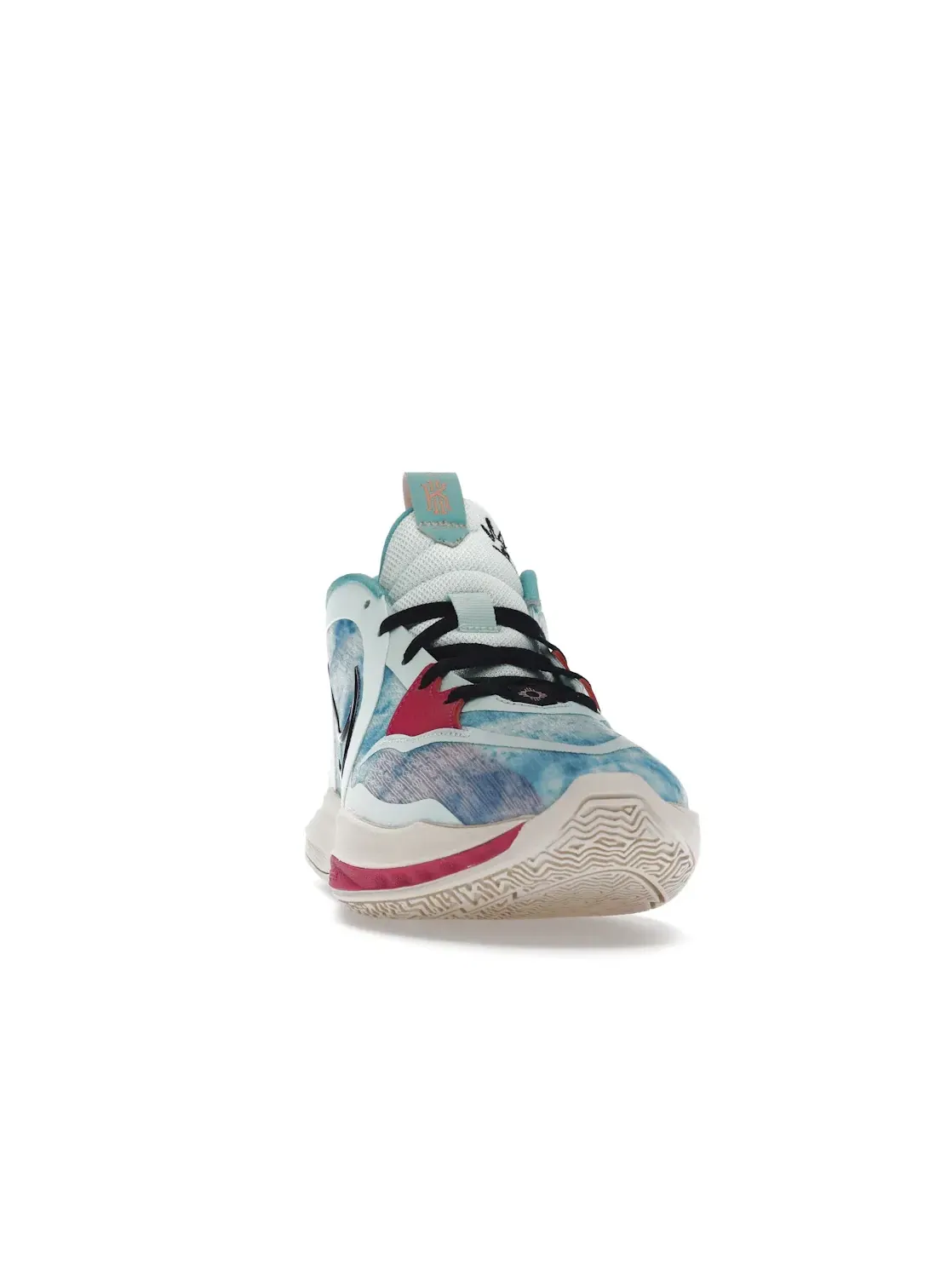 Мужские кроссовки с принтом Nike Kyrie Low 5 — изображение 2 из 4, синий/розовый/кремовый