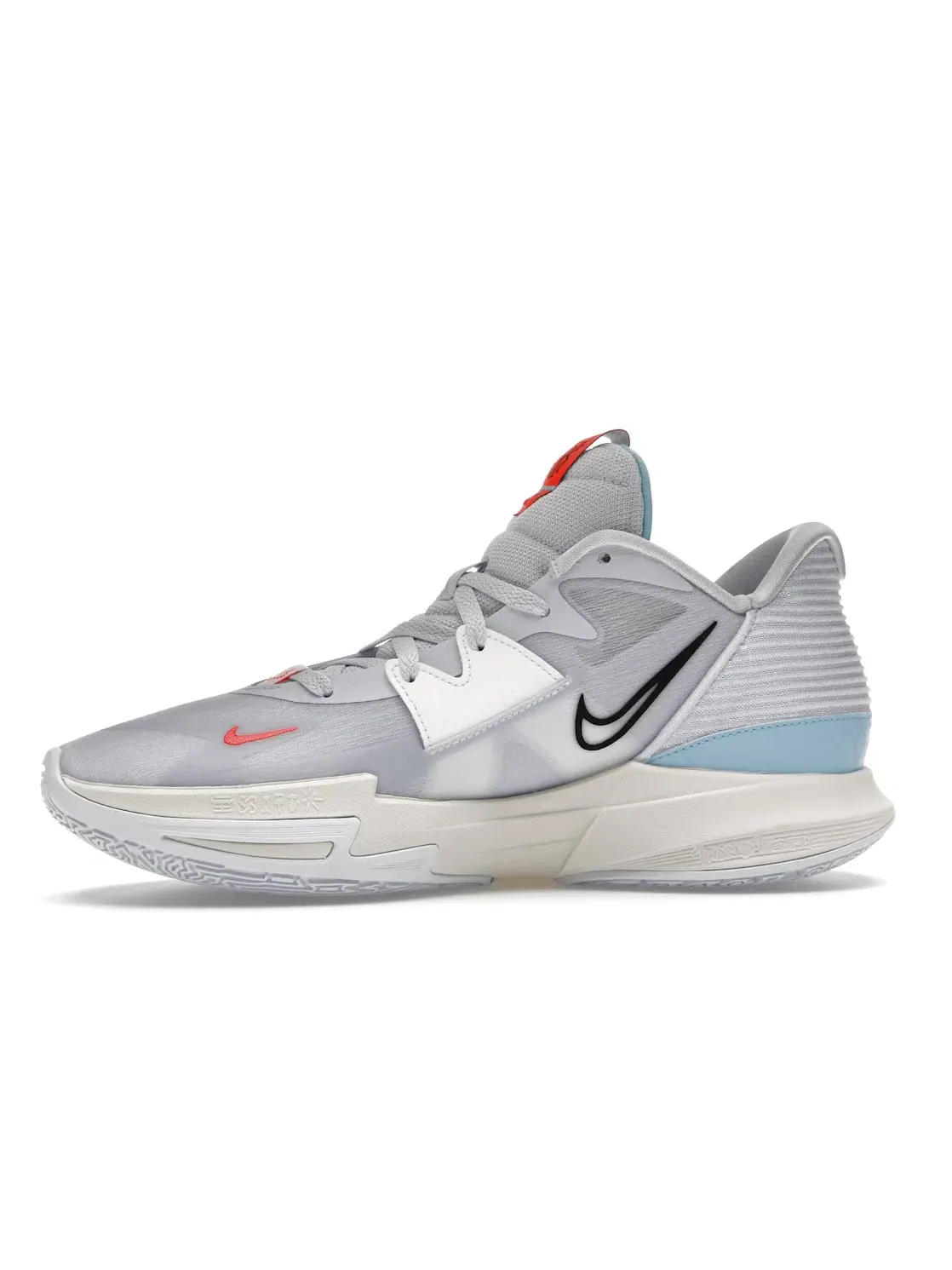 Мужские кроссовки для баскетбола Nike Kyrie Low 5 — изображение 3 из 4, серый/черный/синий