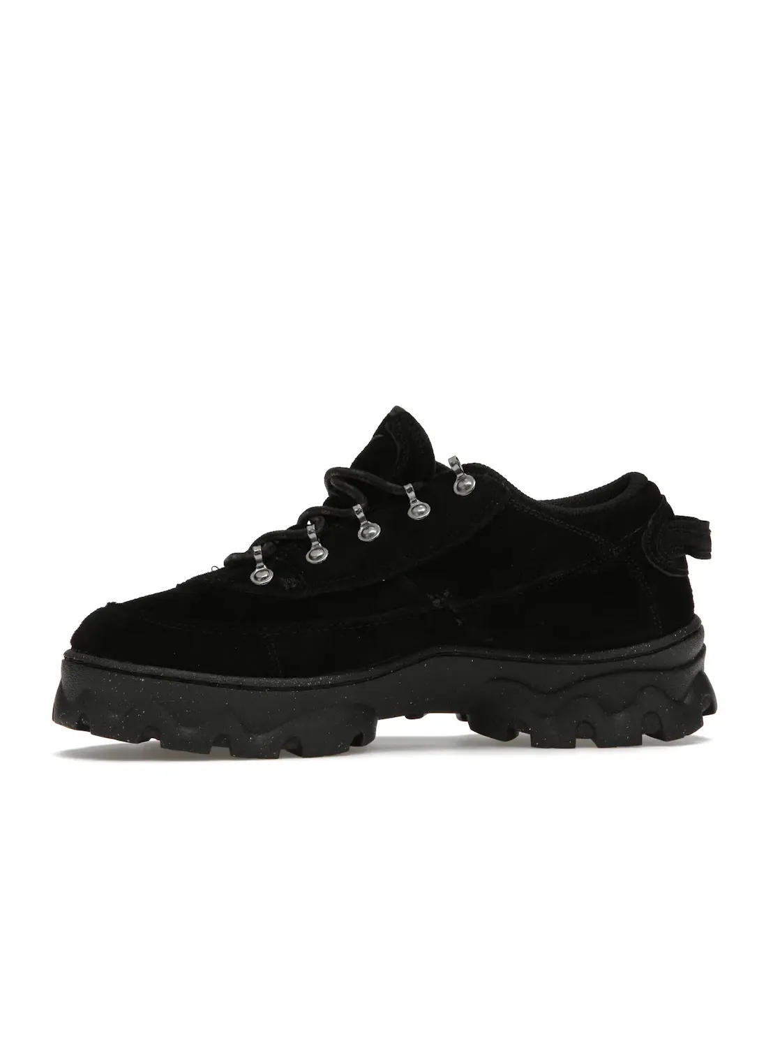 Женские кроссовки из замши с брендовыми деталями Nike Lahar Low — изображение 3 из 4, черный/черный/черный