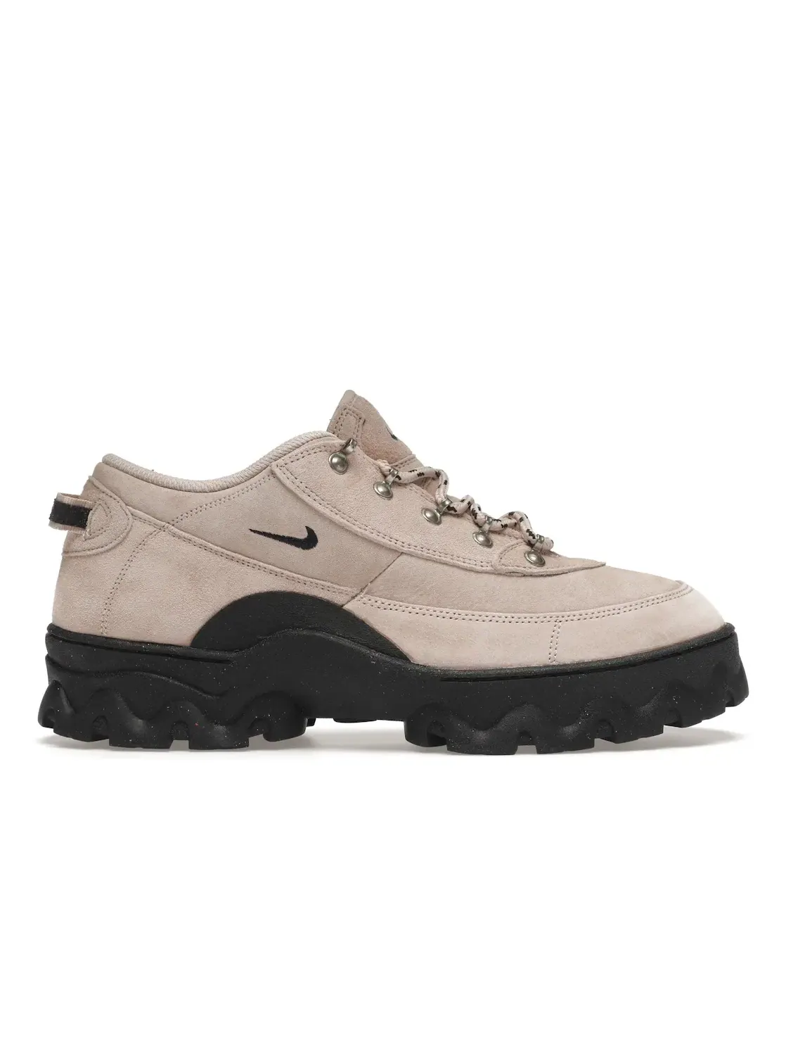Женские кроссовки с замшевым верхом Nike Lahar Low — изображение 1 из 4, черный-оранжевый