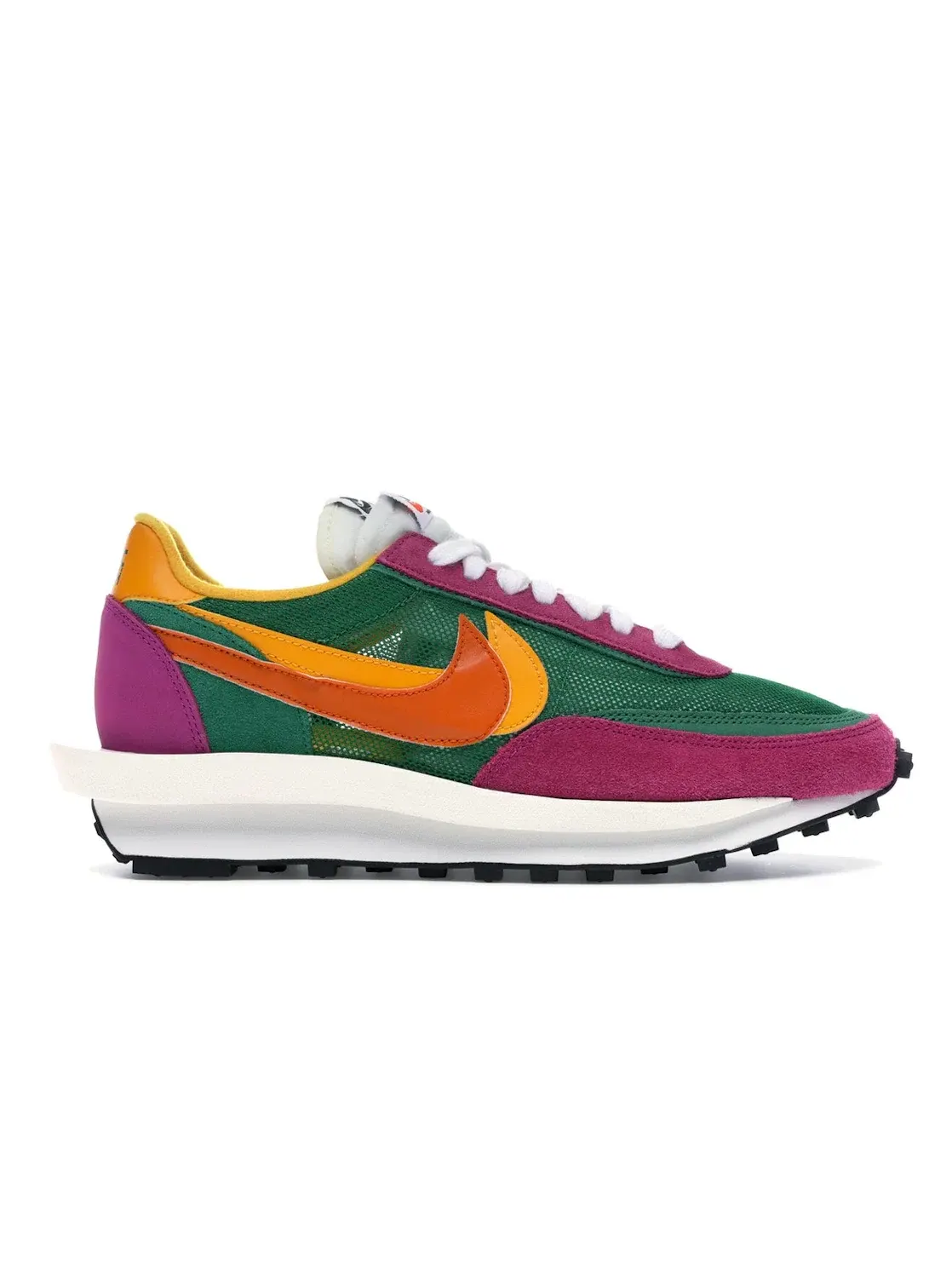 Мужские кроссовки Lifestyle Nike LD Waffle — изображение 1 из 4, зеленый/оранжевый--яркий