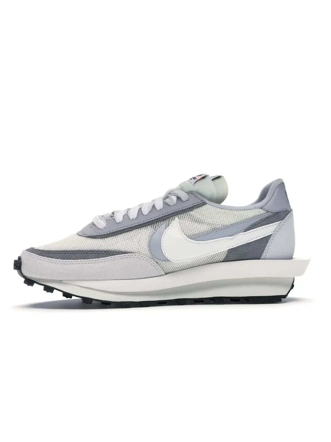 Мужские кроссовки Lifestyle с гибридным дизайном Nike LD Waffle Nike — изображение 3 из 4, белый/белый-серый-черный