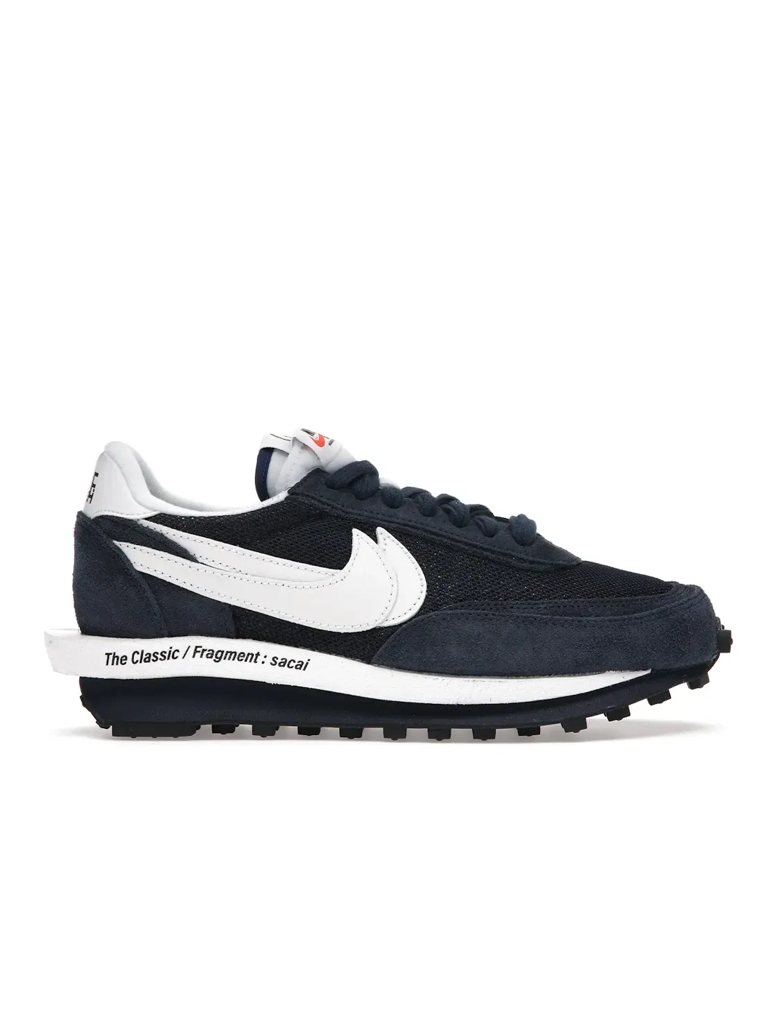 Мужские кроссовки Lifestyle с принтом Nike LD Waffle SF Sacai Fragment — изображение 1 из 4, синий/белый--белый