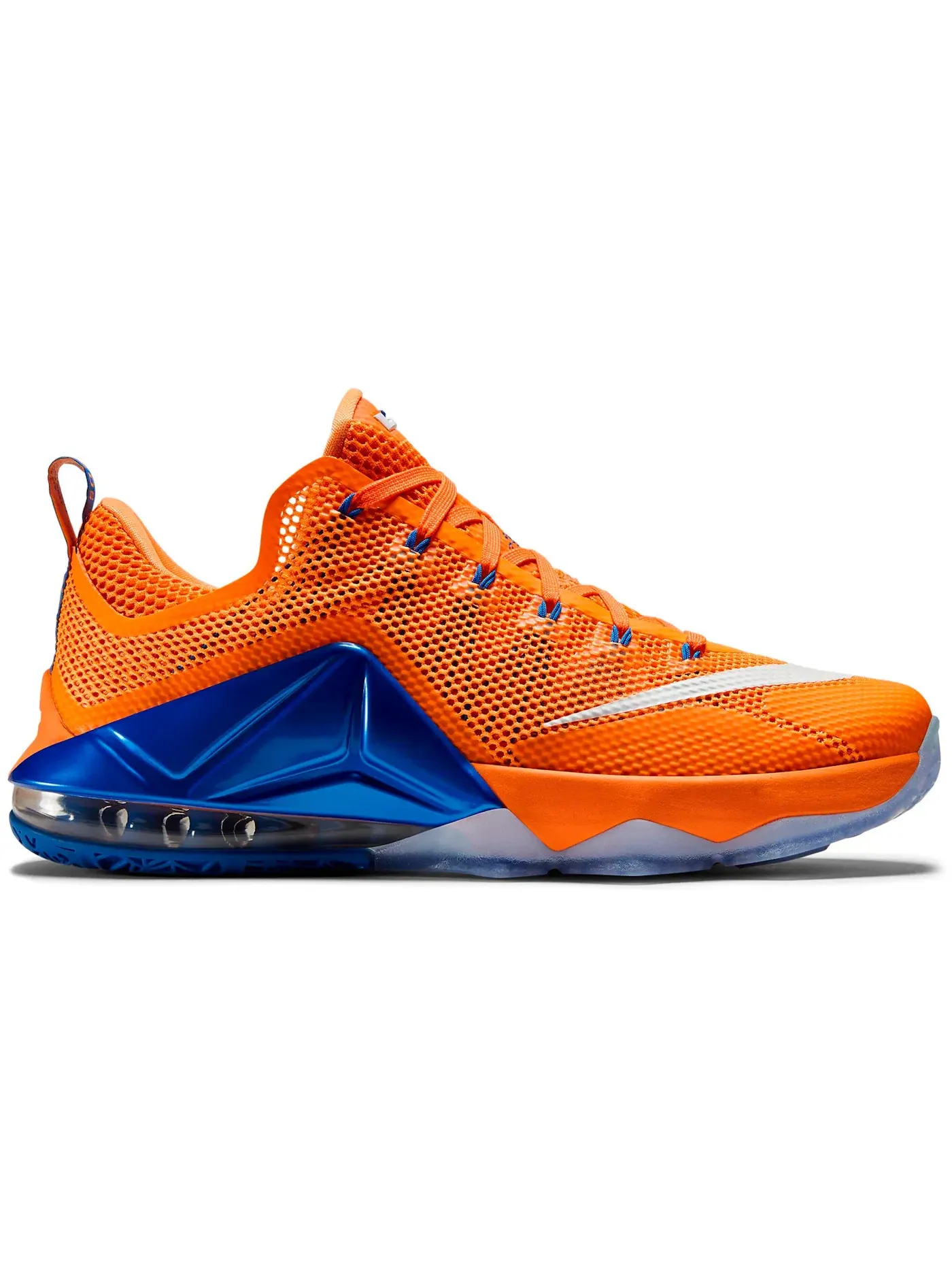 Мужские кроссовки для баскетбола Nike LeBron 12 Low — изображение 1 из 1, яркий/белый-оранжевый
