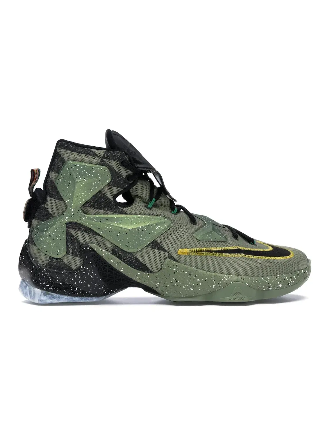 Мужские кроссовки для баскетбола Nike LeBron 13 — изображение 1 из 4, черный-мульти