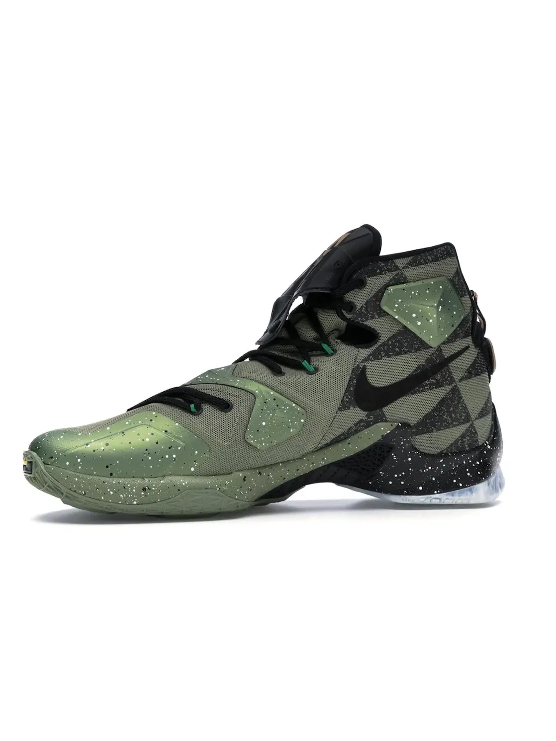 Мужские кроссовки для баскетбола Nike LeBron 13 — изображение 3 из 4, черный-мульти