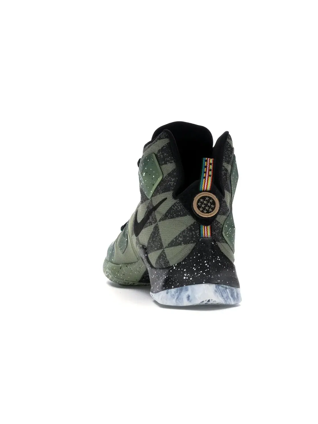 Мужские кроссовки для баскетбола Nike LeBron 13 — изображение 4 из 4, черный-мульти