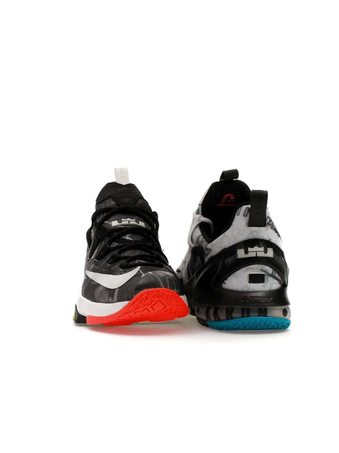Мужские кроссовки для баскетбола Nike LeBron 13 Low Family Foundation — изображение 2 из 4, мульти мульти мульти