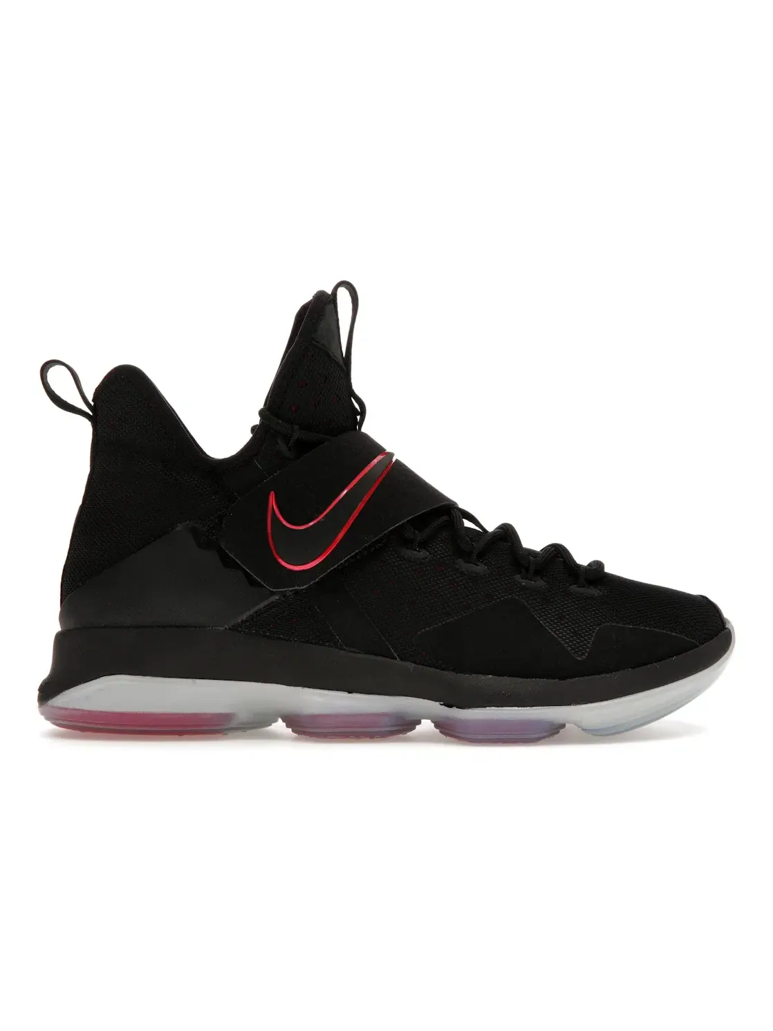 Мужские кроссовки для баскетбола Nike LeBron 14 — изображение 1 из 4, черный/черный-красный