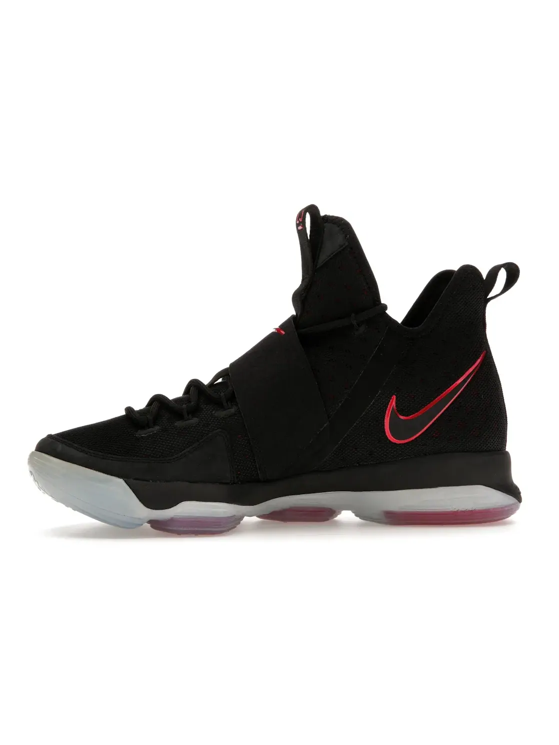 Мужские кроссовки для баскетбола Nike LeBron 14 — изображение 3 из 4, черный/черный-красный