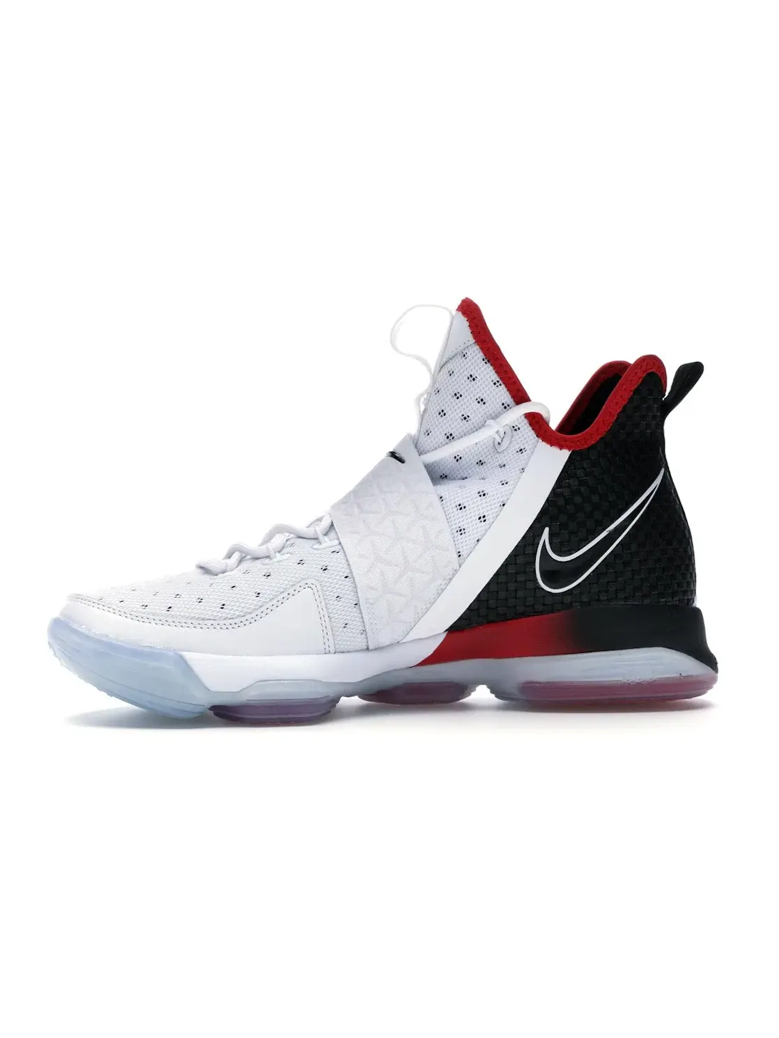 Мужские кроссовки для баскетбола Nike LeBron 14 — изображение 3 из 4, белый/черный-красный