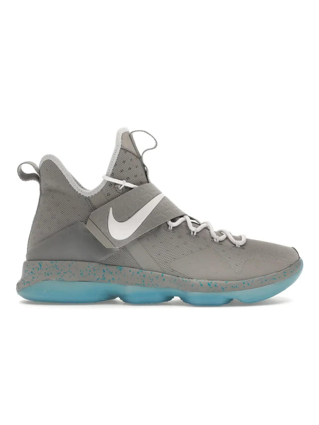 Мужские кроссовки для баскетбола Nike LeBron 14 — изображение 1 из 4, серебристый/-белый