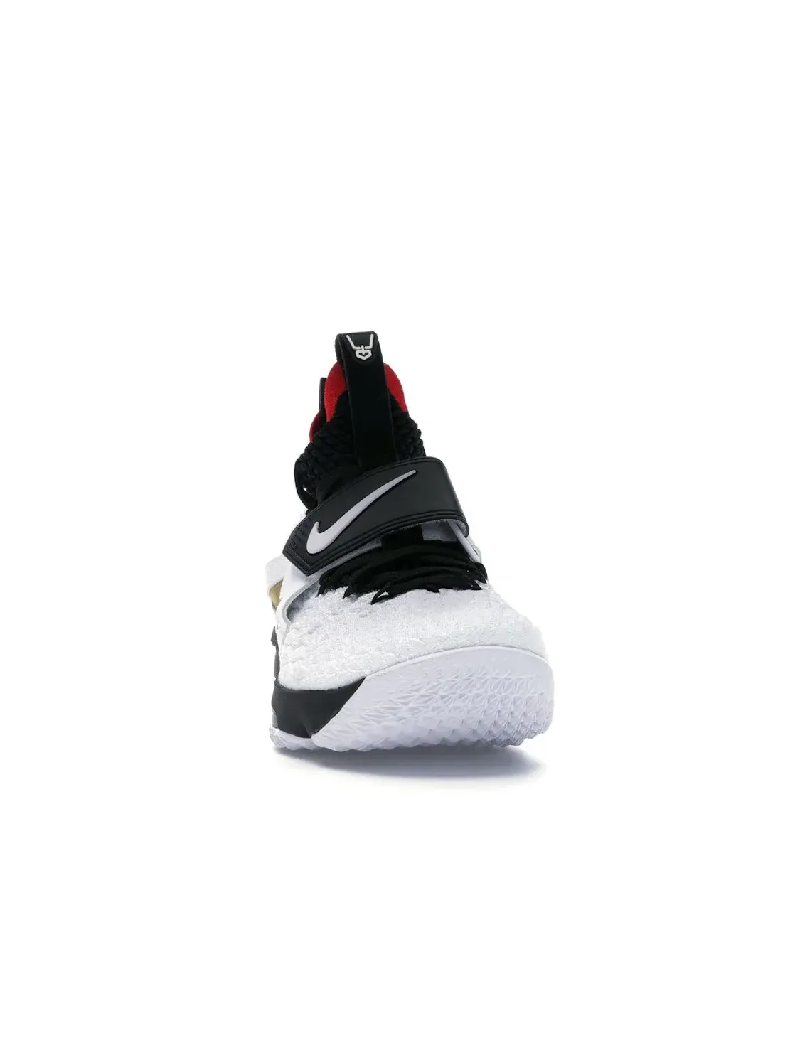 Мужские кроссовки с ремнем Nike LeBron 15 — изображение 2 из 4, белый/белый-черный