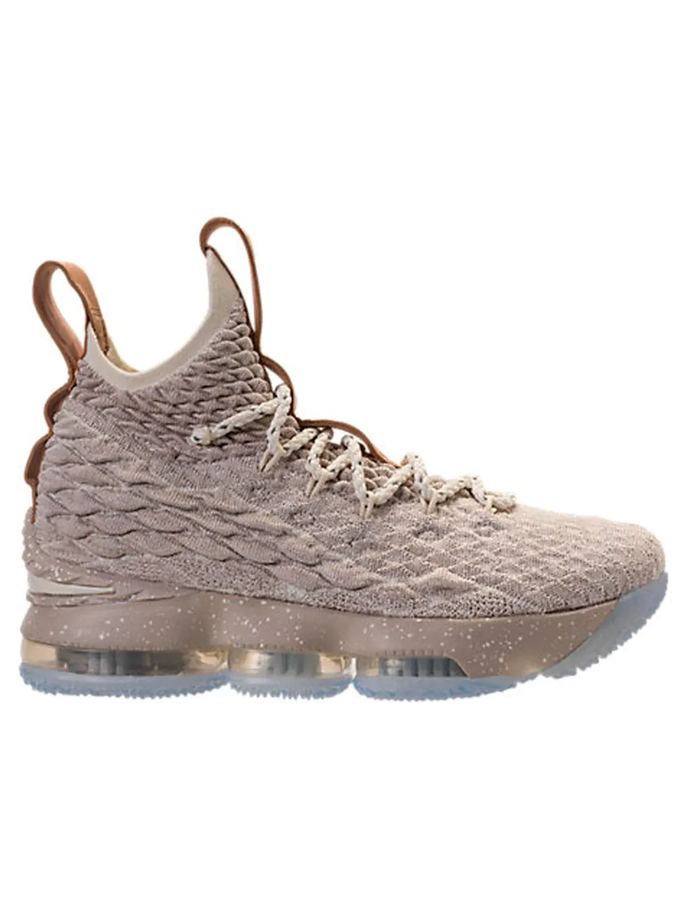 Детские кроссовки для мальчиков баскетбольные Nike LeBron 15 — изображение 1 из 1, бежевый