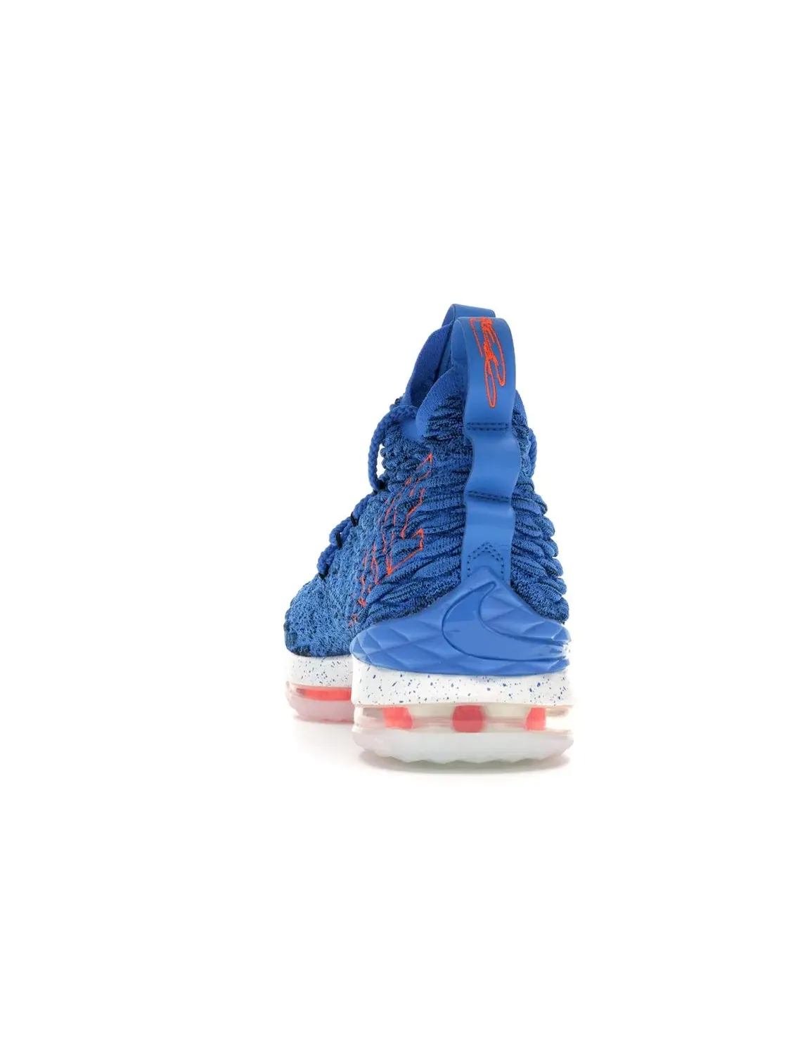 Мужские баскетбольные кроссовки с технологией BattleKnit Nike LeBron 15 — изображение 4 из 4, синий/синий-оранжевый