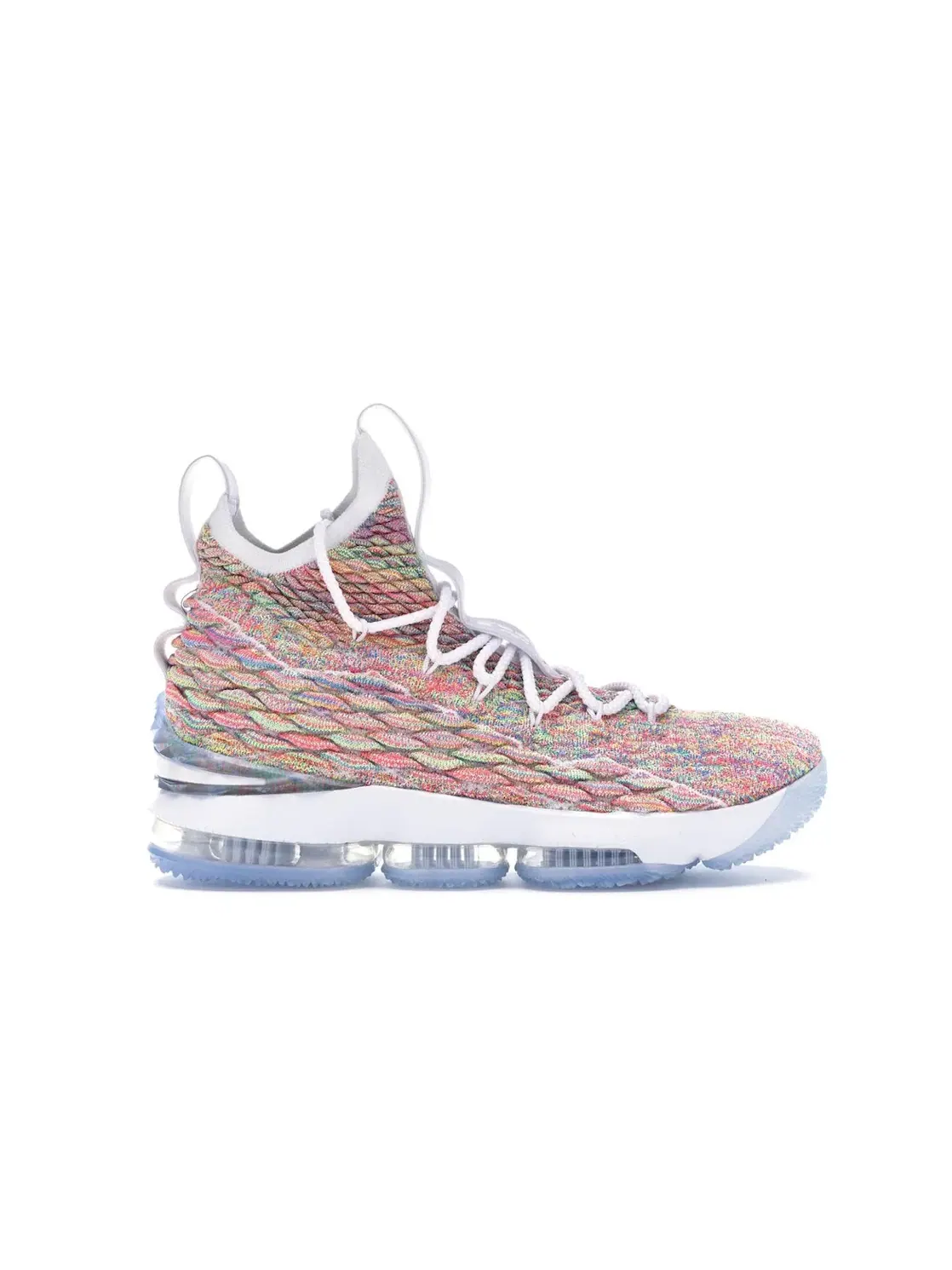 Мужские кроссовки с принтом Nike LeBron 15 — изображение 1 из 4, мульти-белый