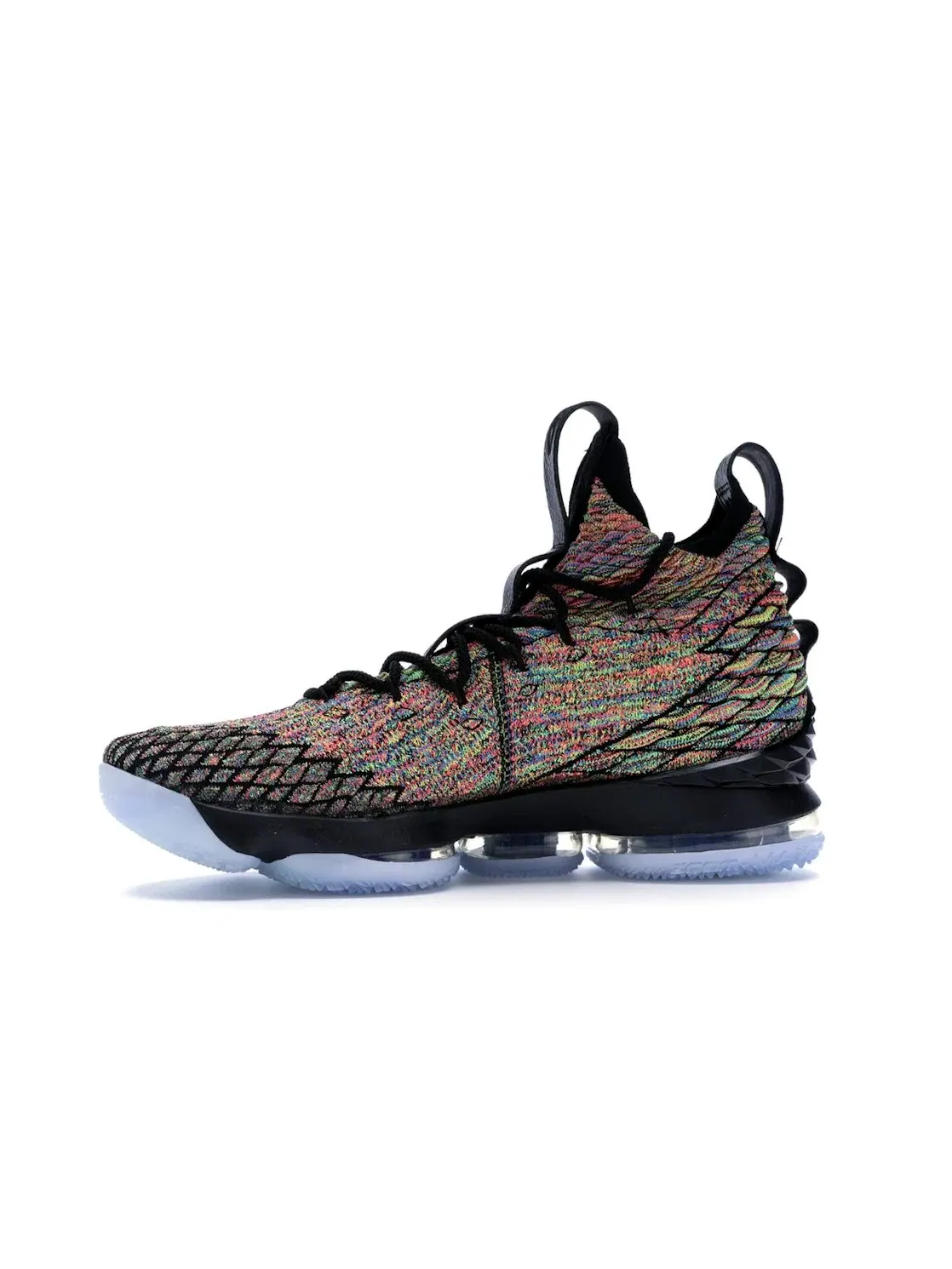 Мужские кроссовки для баскетбола с ярким принтом Nike LeBron 15 — изображение 3 из 4, мульти-/черный