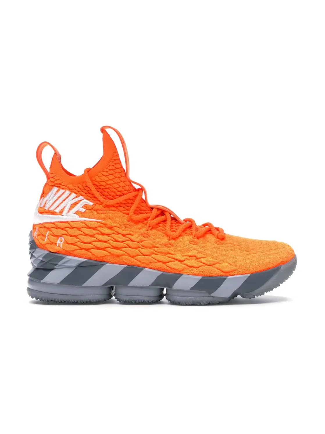 Мужские кроссовки с принтом Nike LeBron 15 — изображение 1 из 4, оранжевый/белый-серый