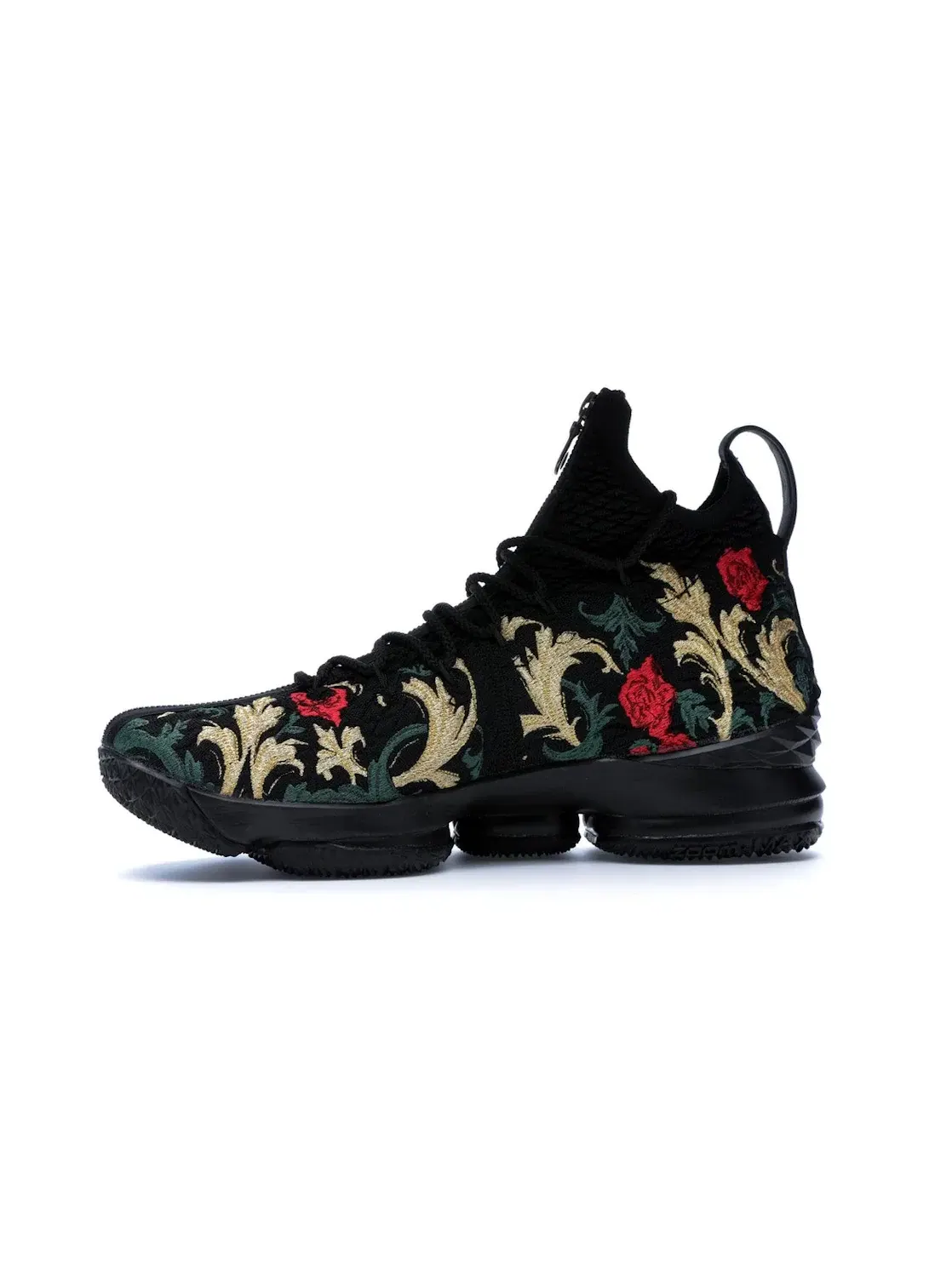 Мужские кроссовки для баскетбола с принтом Nike LeBron 15 Performance — изображение 3 из 4, черный/черный-мульти