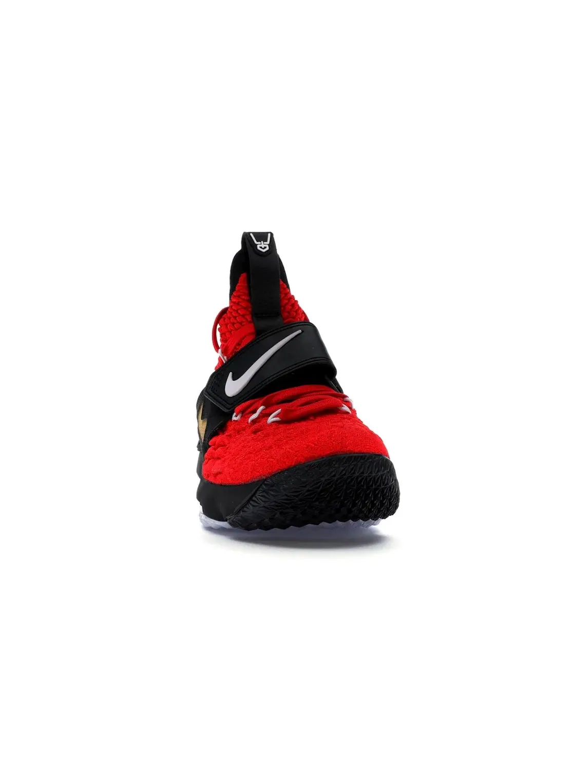 Мужские кроссовки с ремешком Nike LeBron 15 — изображение 2 из 4, красный/белый-черный
