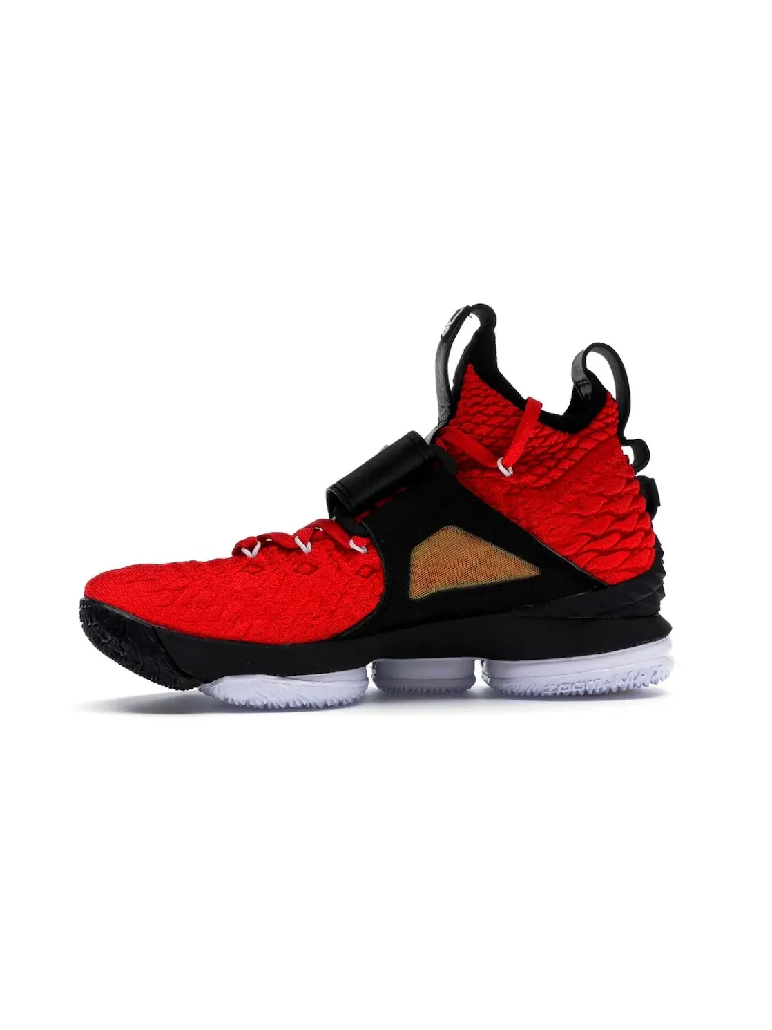 Мужские кроссовки с ремешком Nike LeBron 15 — изображение 3 из 4, красный/белый-черный