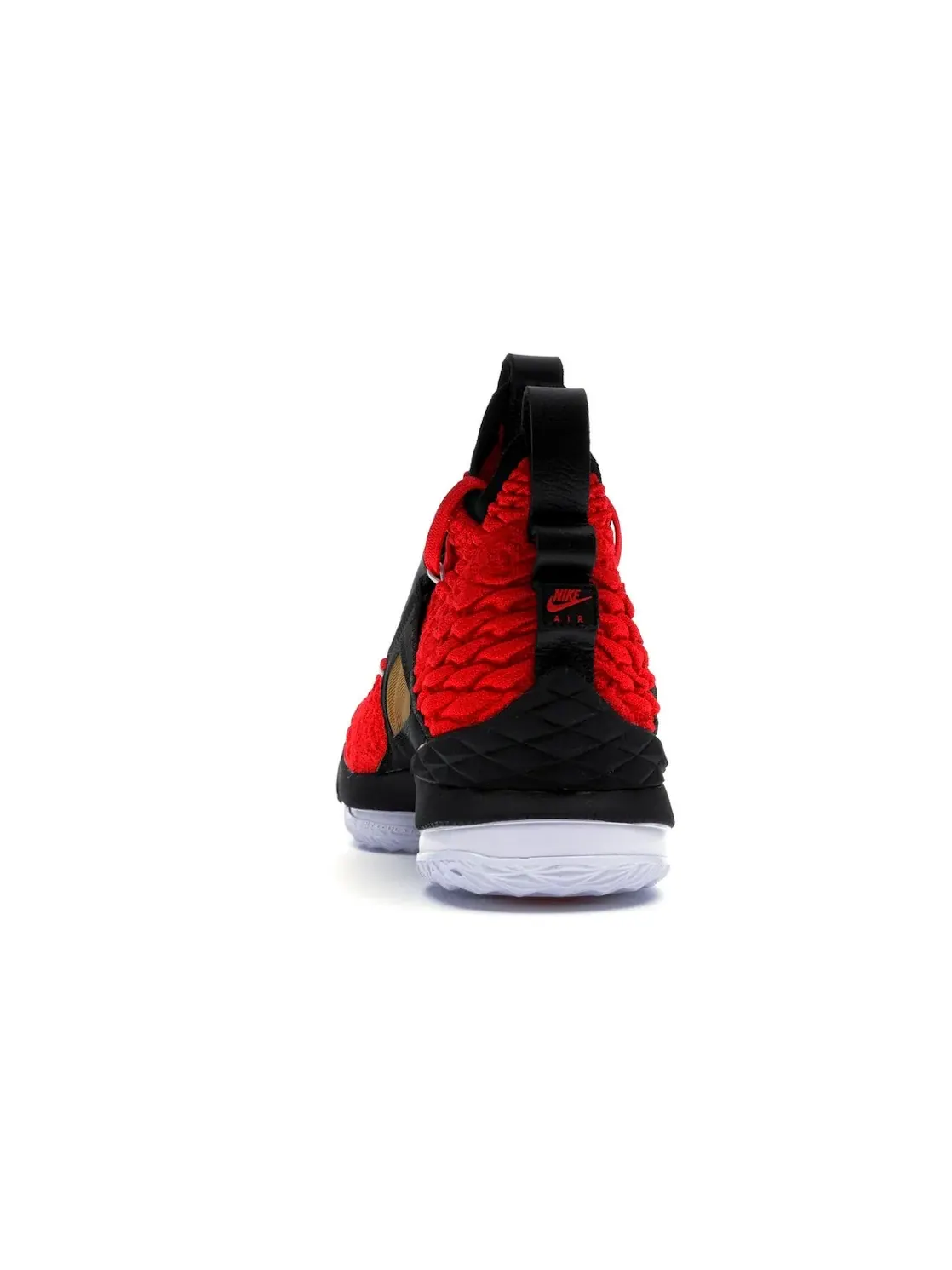 Мужские кроссовки с ремешком Nike LeBron 15 — изображение 4 из 4, красный/белый-черный