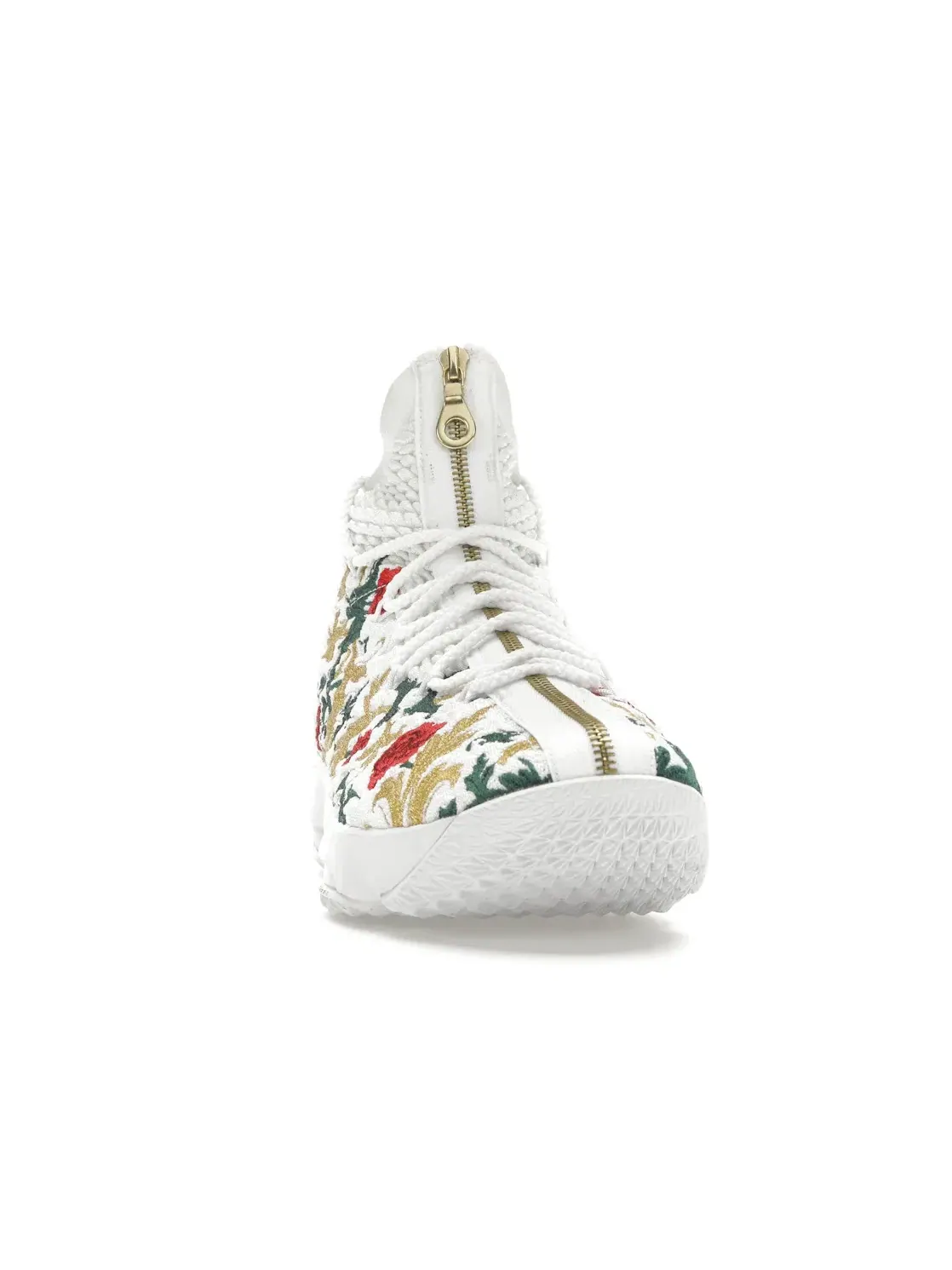 Мужские кроссовки для баскетбола с принтом LeBron 15 Performance Nike — изображение 2 из 4, белый белый мульти