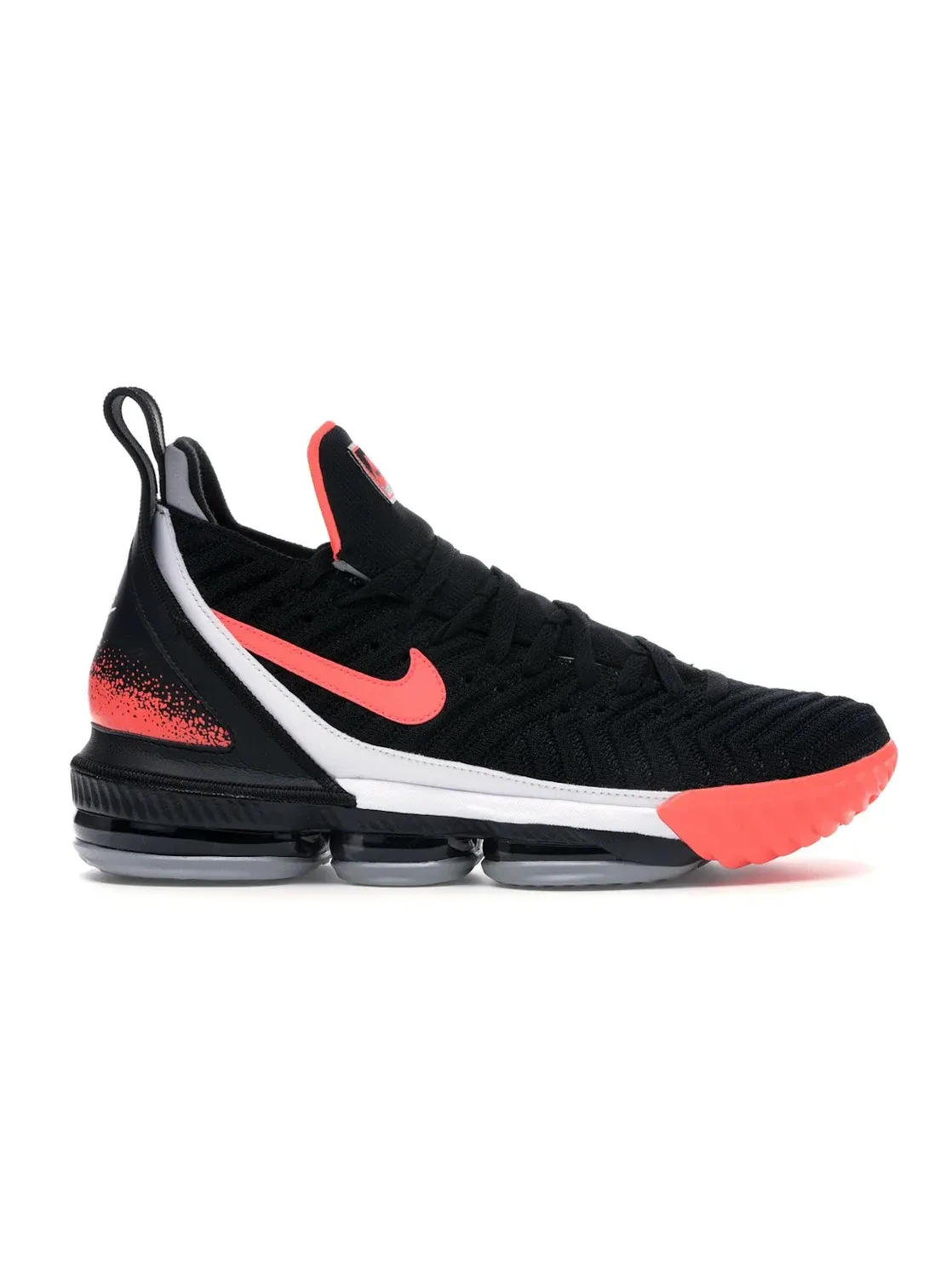 Мужские кроссовки для баскетбола Nike LeBron 16 — изображение 1 из 4, черный/-серебристый