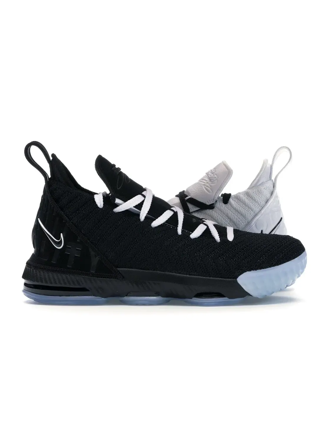 Детские кроссовки Nike LeBron 16 Equality (2019) (GS) — изображение 1 из 4, белый/черный