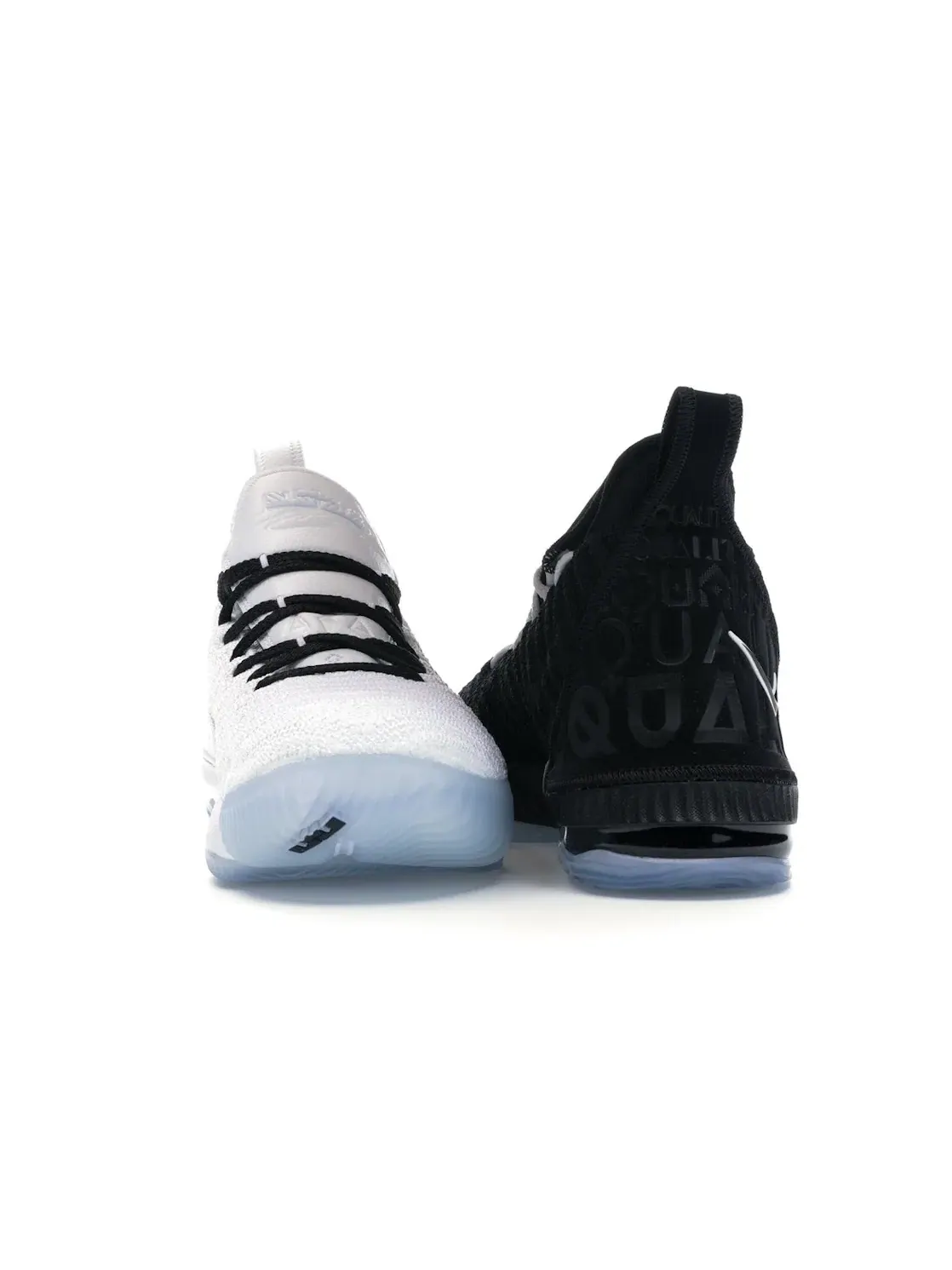 Детские кроссовки Nike LeBron 16 Equality (2019) (GS) — изображение 4 из 4, белый/черный