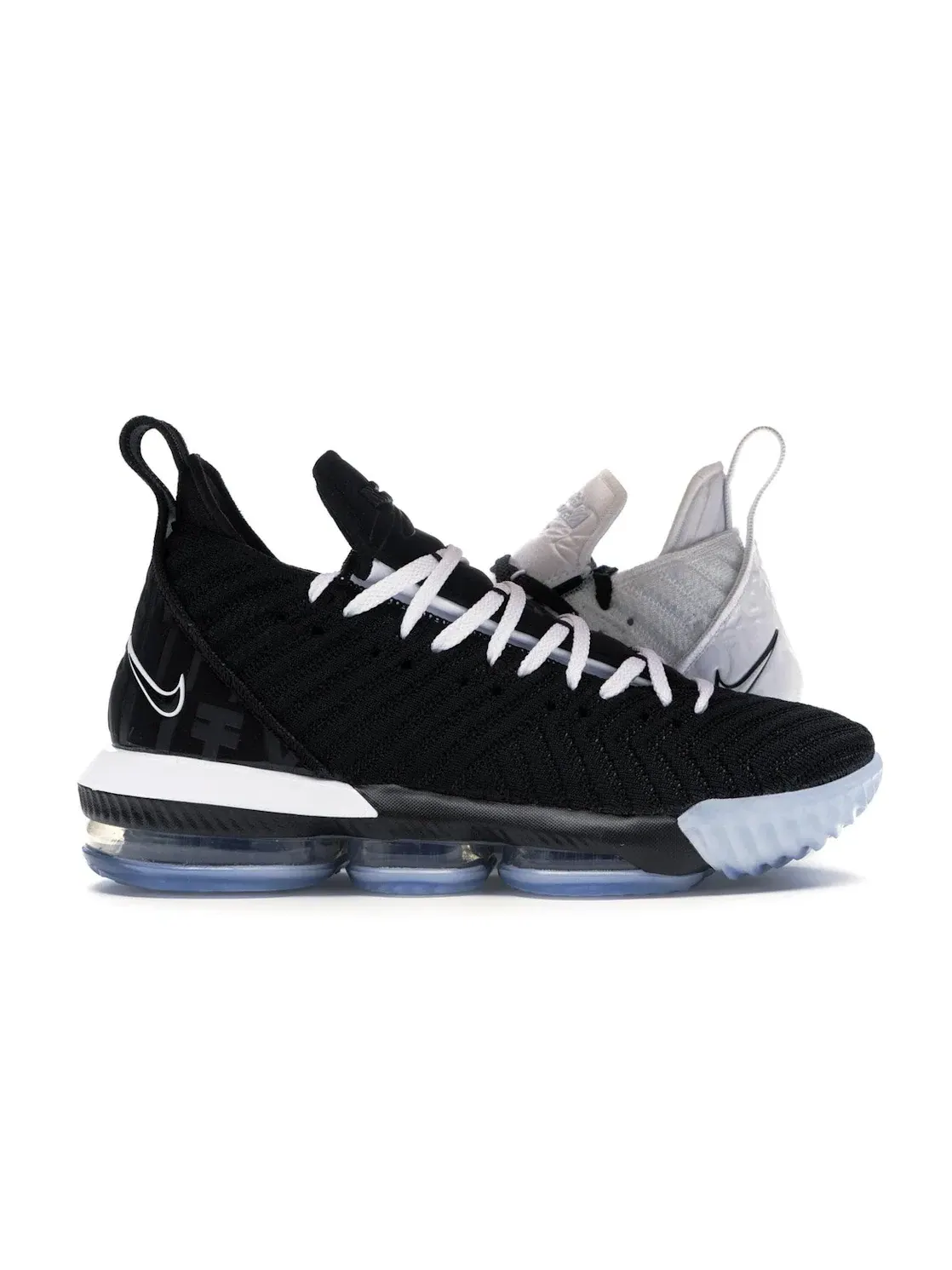 Мужские кроссовки для баскетбола Nike LeBron 16 — изображение 1 из 4, черный/белый