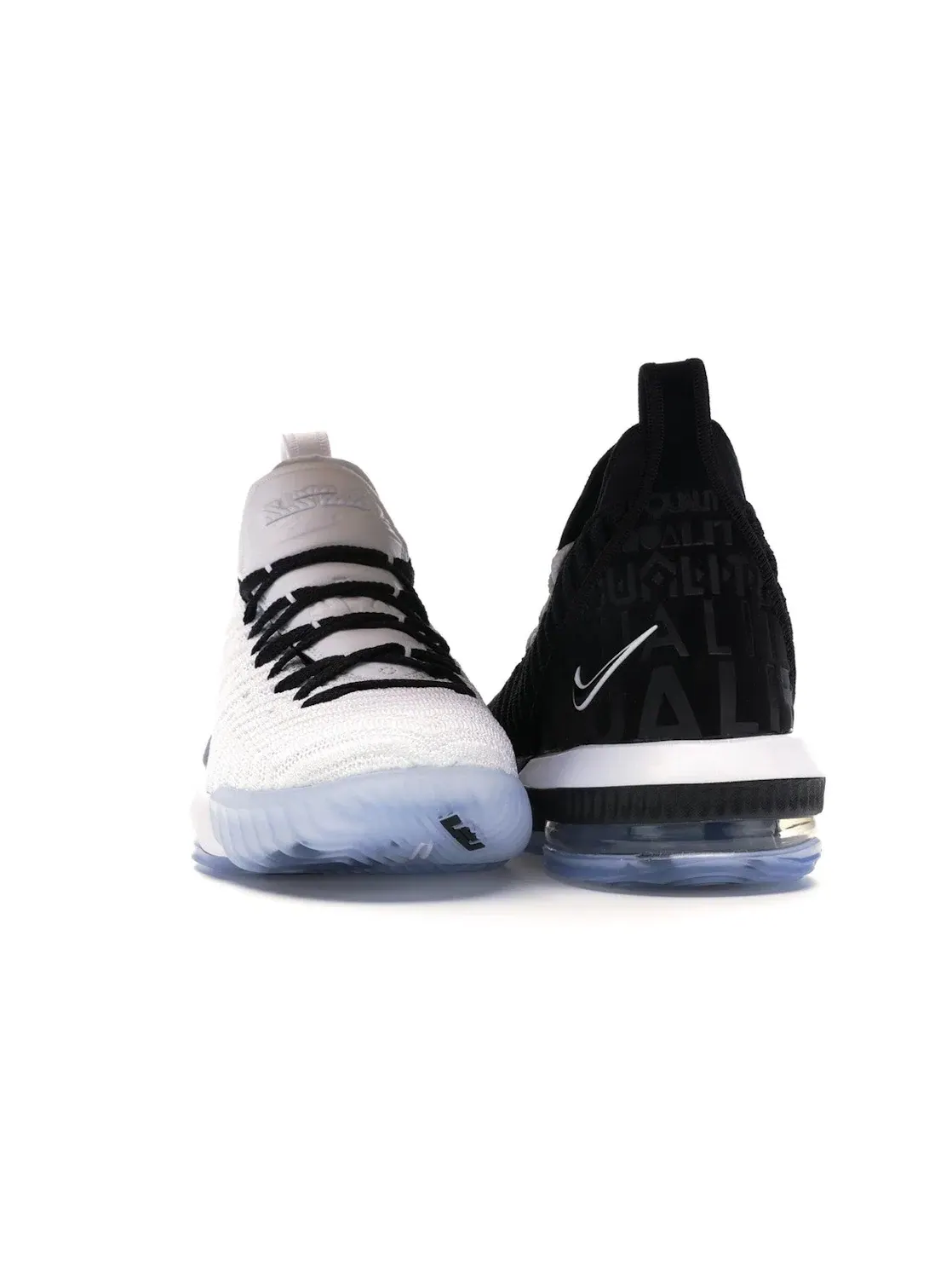 Мужские кроссовки для баскетбола Nike LeBron 16 — изображение 2 из 4, белый/черный