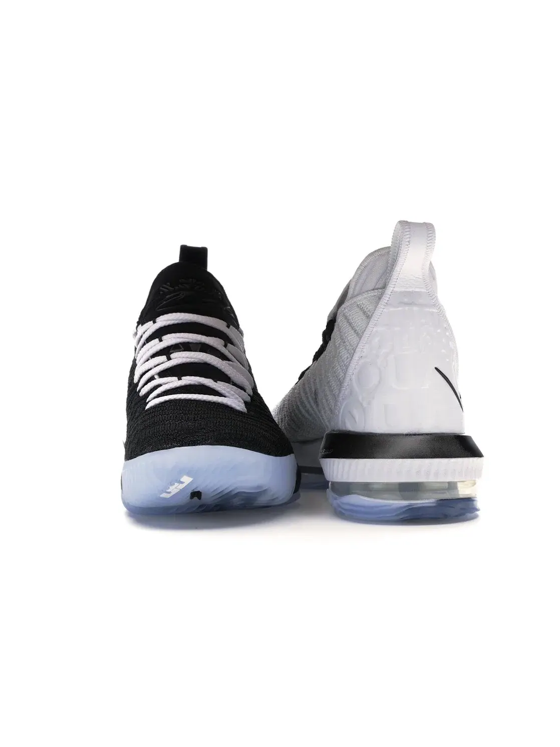 Мужские кроссовки для баскетбола Nike LeBron 16 — изображение 4 из 4, белый/черный