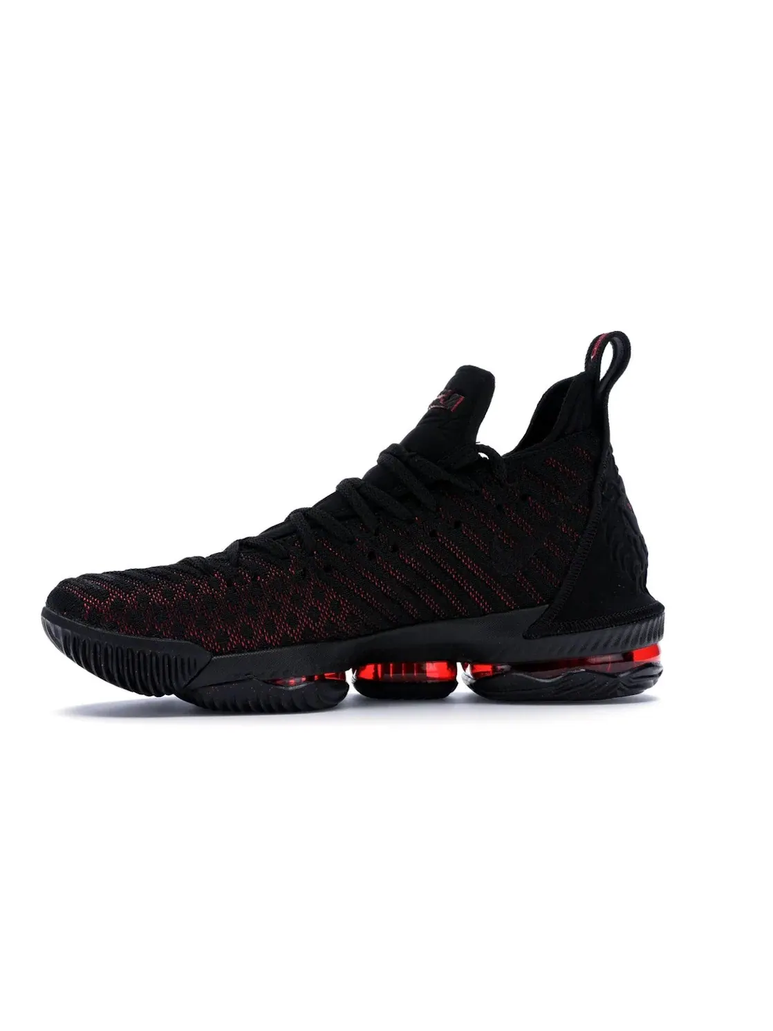 Мужские кроссовки с принтом Nike LeBron 16 — изображение 3 из 4, черный/черный-красный
