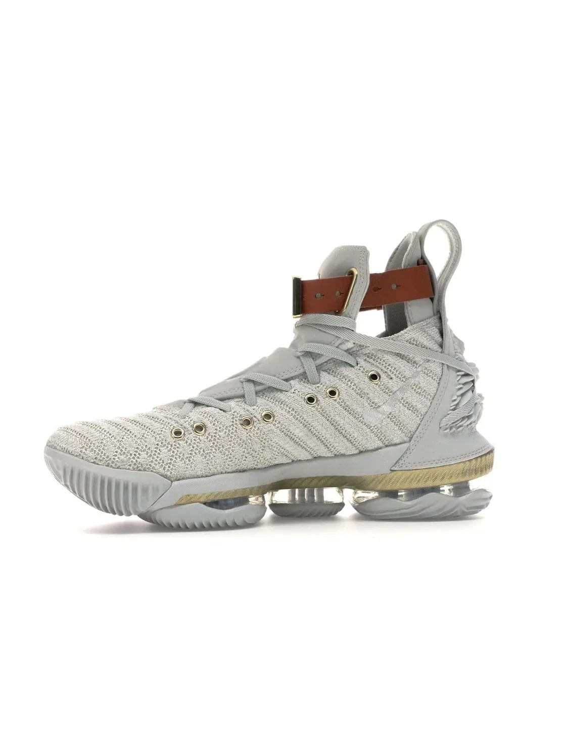 Женские кроссовки с принтом Nike LeBron 16 — изображение 3 из 4, светлый-белый